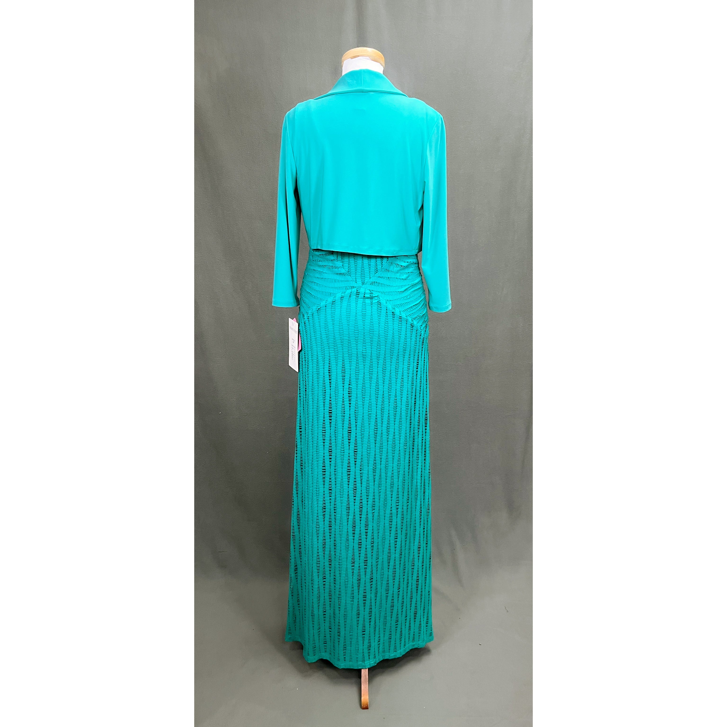Frank Lyman turquoise dress, size 10, NEW WITH TAGS!
