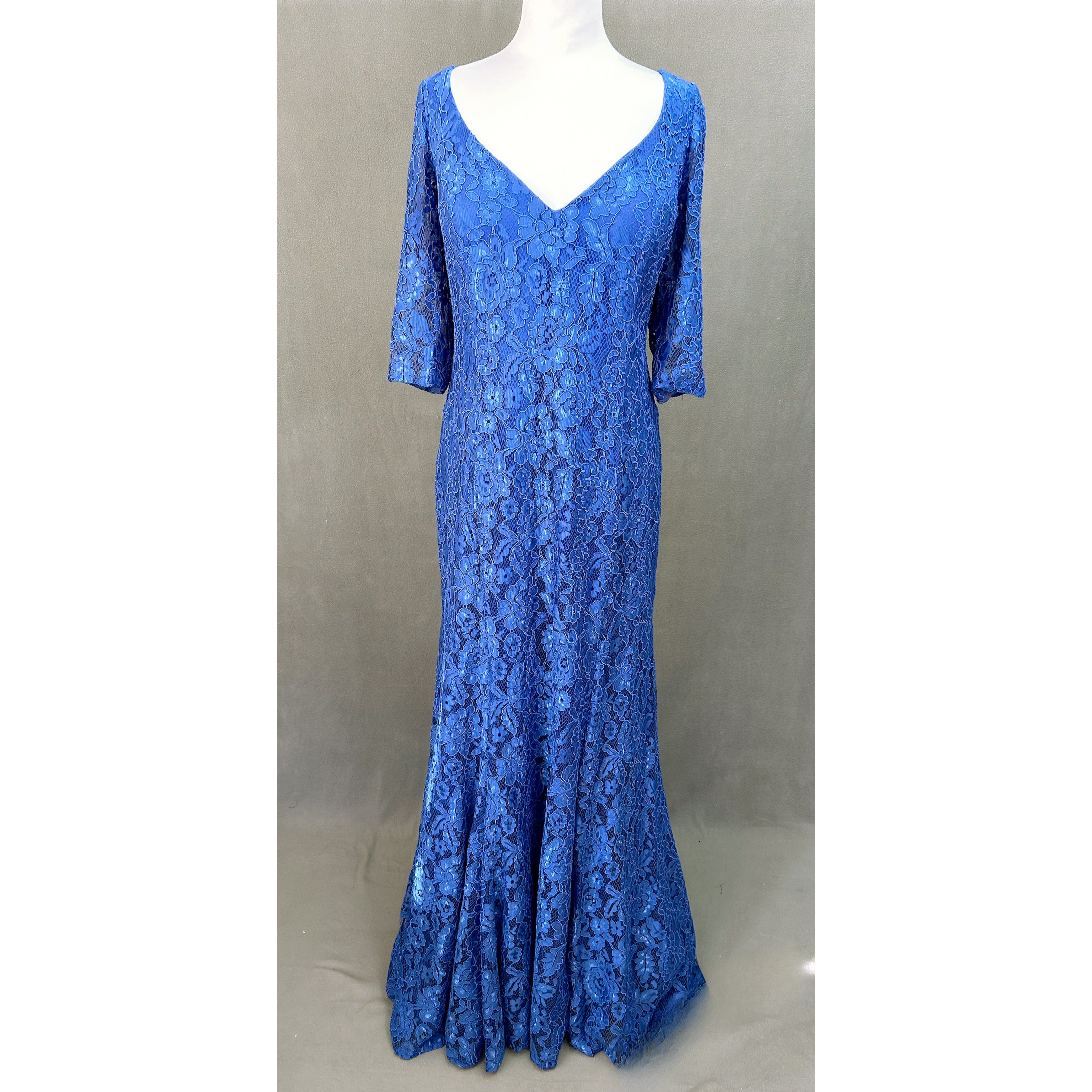 Cameron Blake royal blue dress, size 18, NEW WITH TAGS!