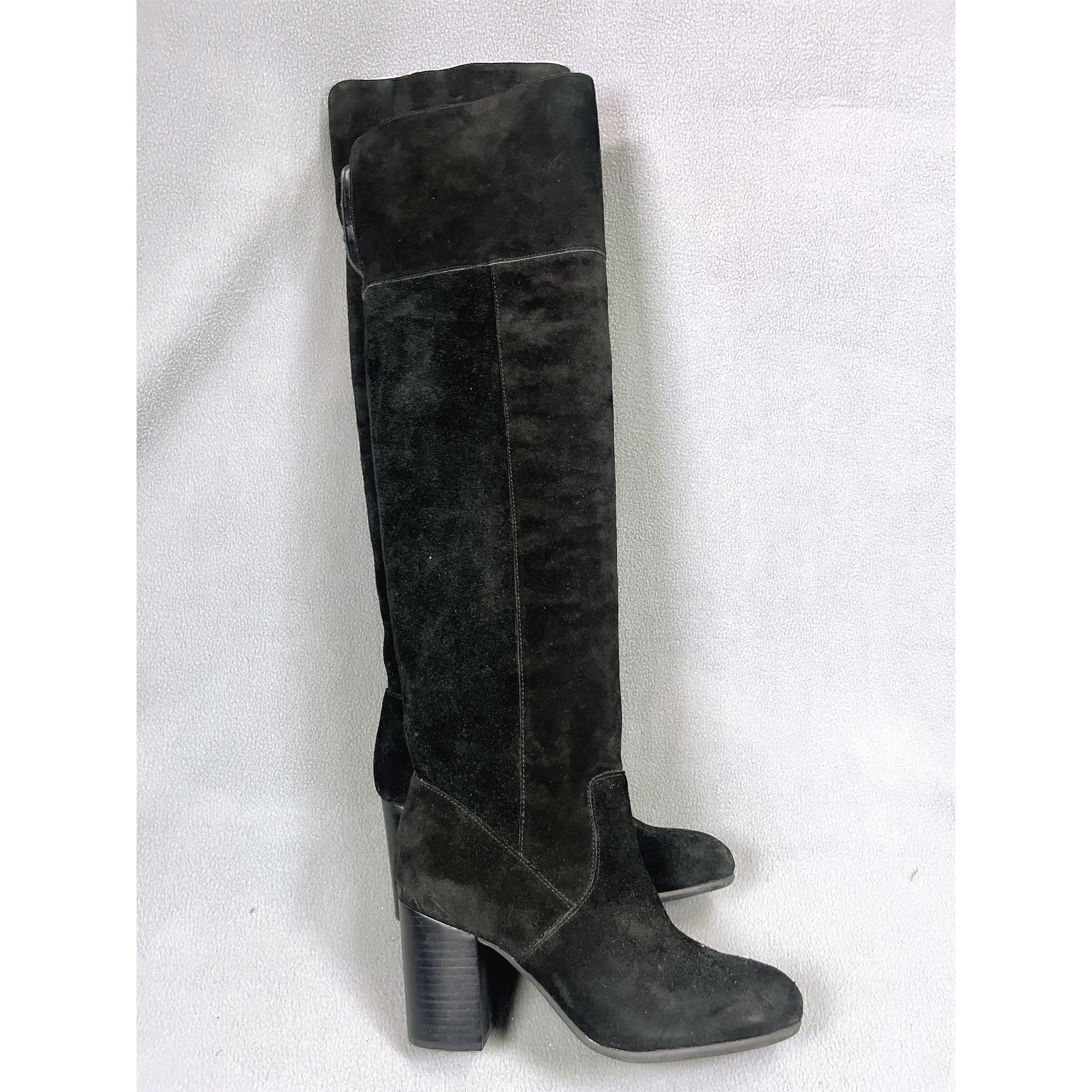 Jessica Simpson black suede over-the-knee boots, size 6.5, BRAND NEW!