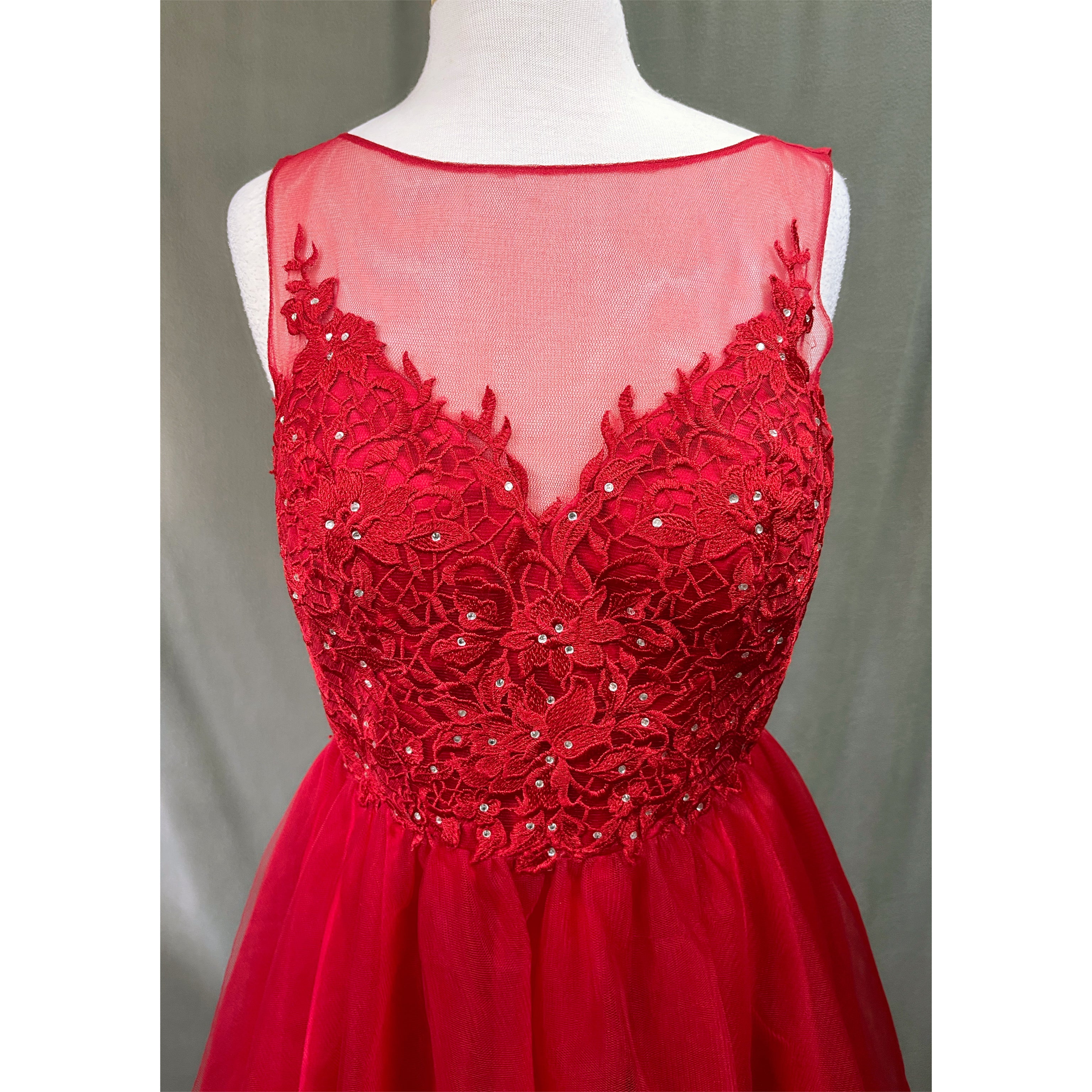 Coya red dress, size L