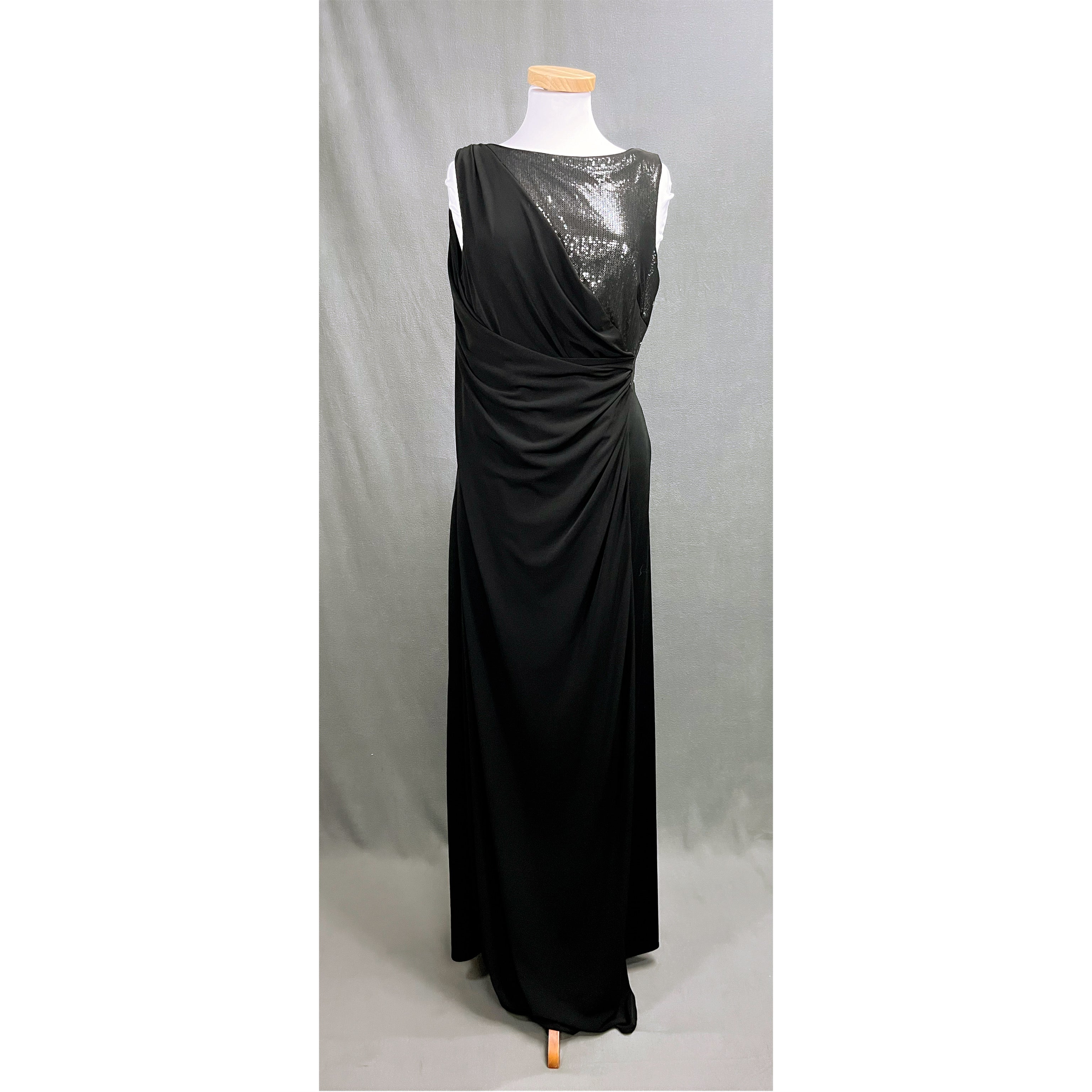 Frank Lyman black dress, size 12, NEW WITH TAGS!
