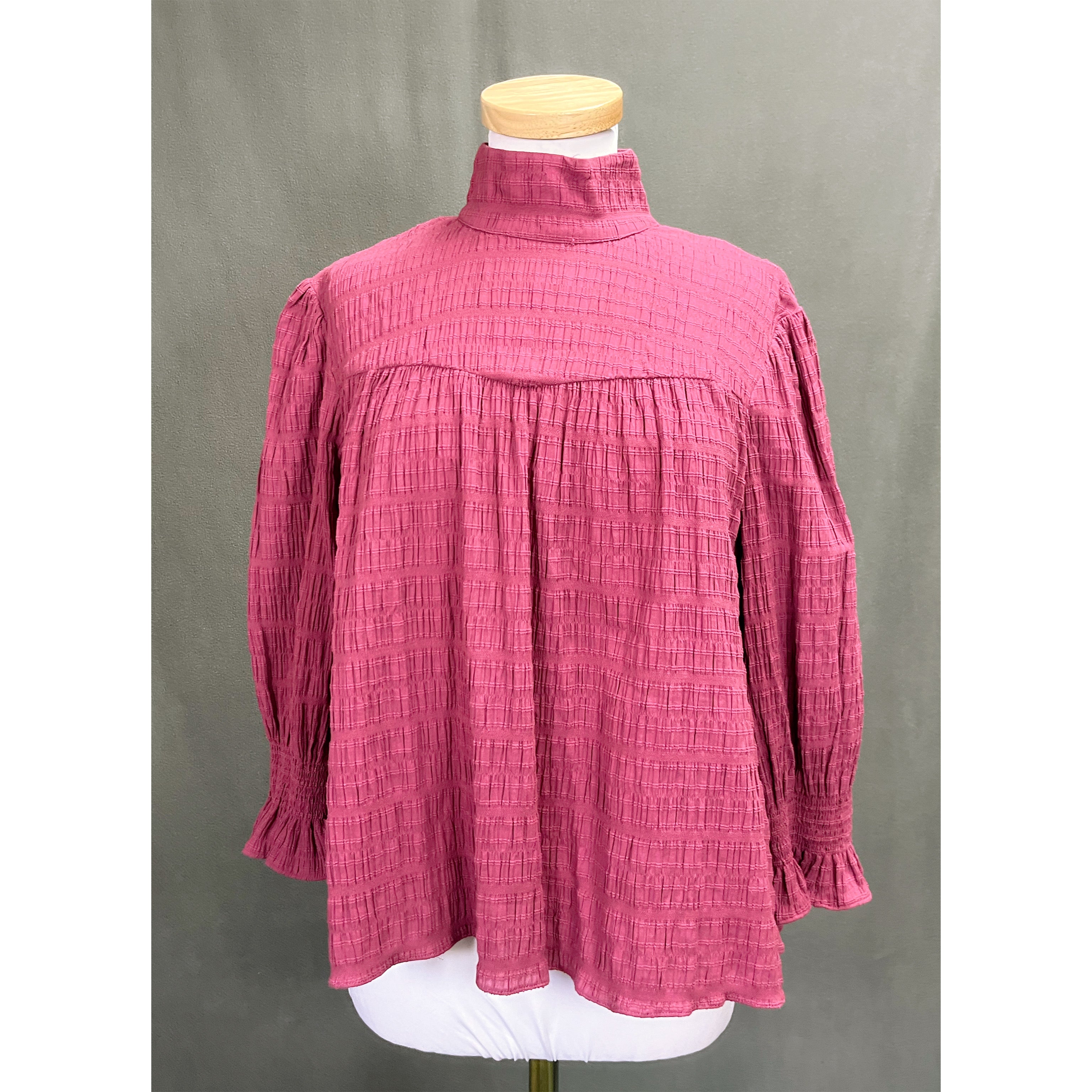 ba&sh mauve blouse, size S, NEW WITH TAGS!