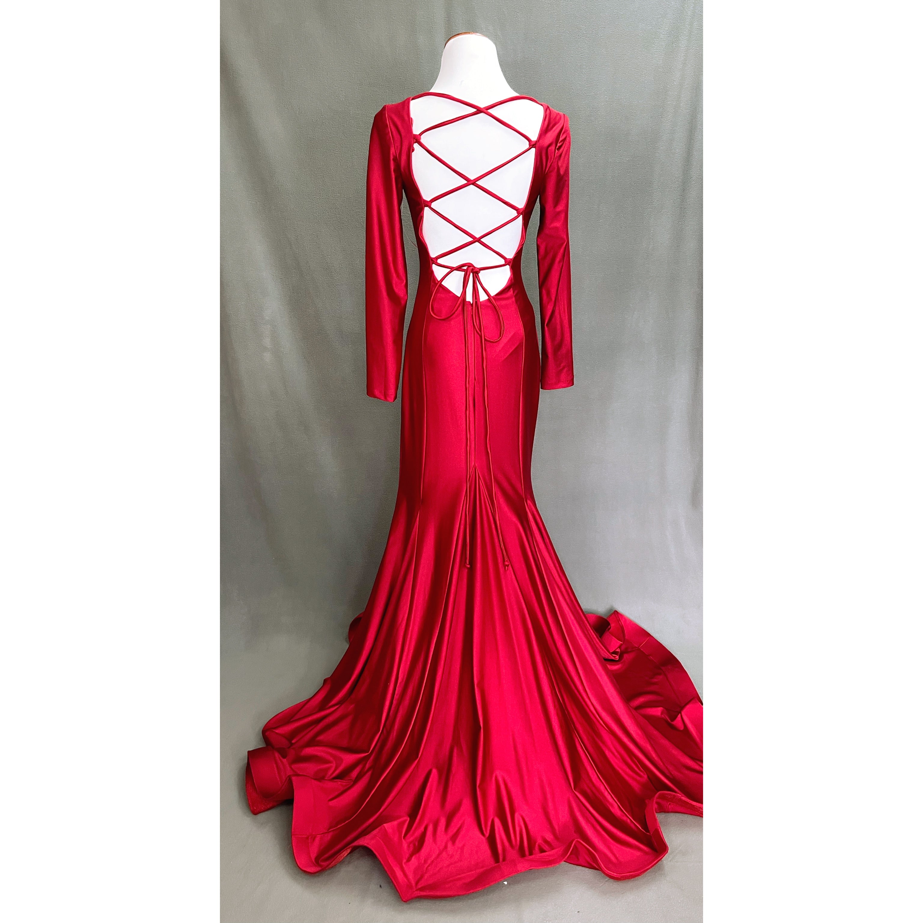 Blondie Nites red dress, size 5
