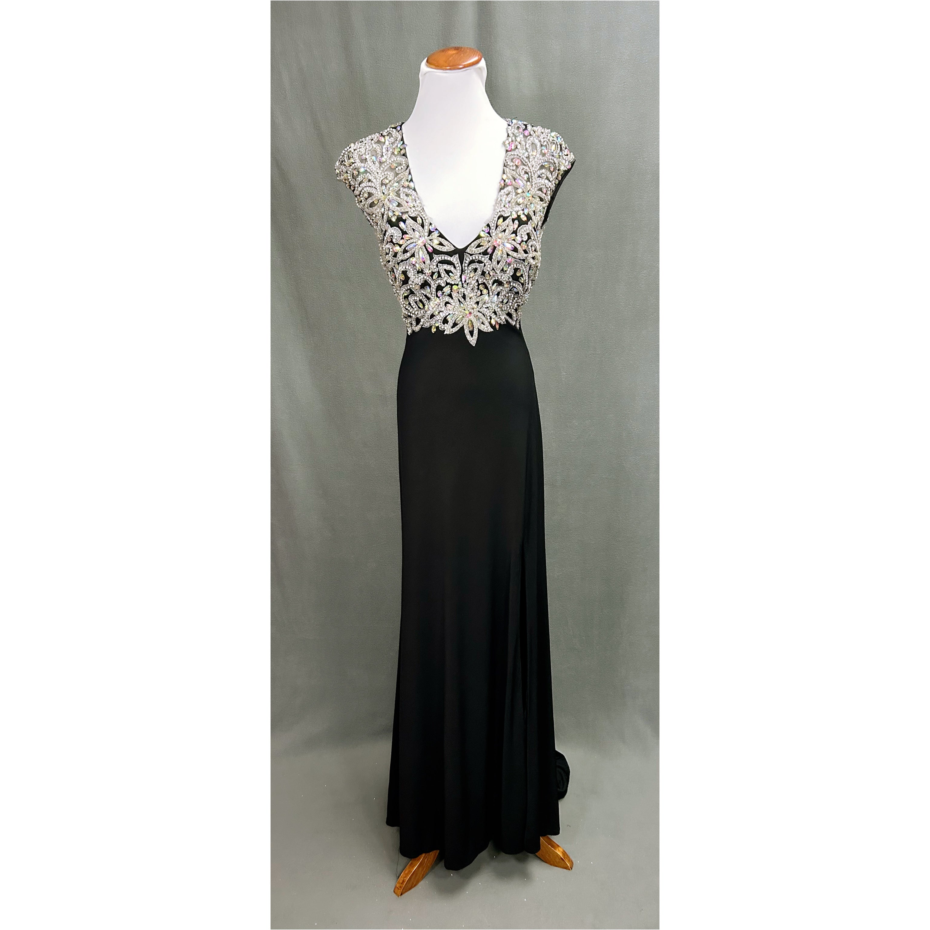 Nina Canacci black dress, size 8