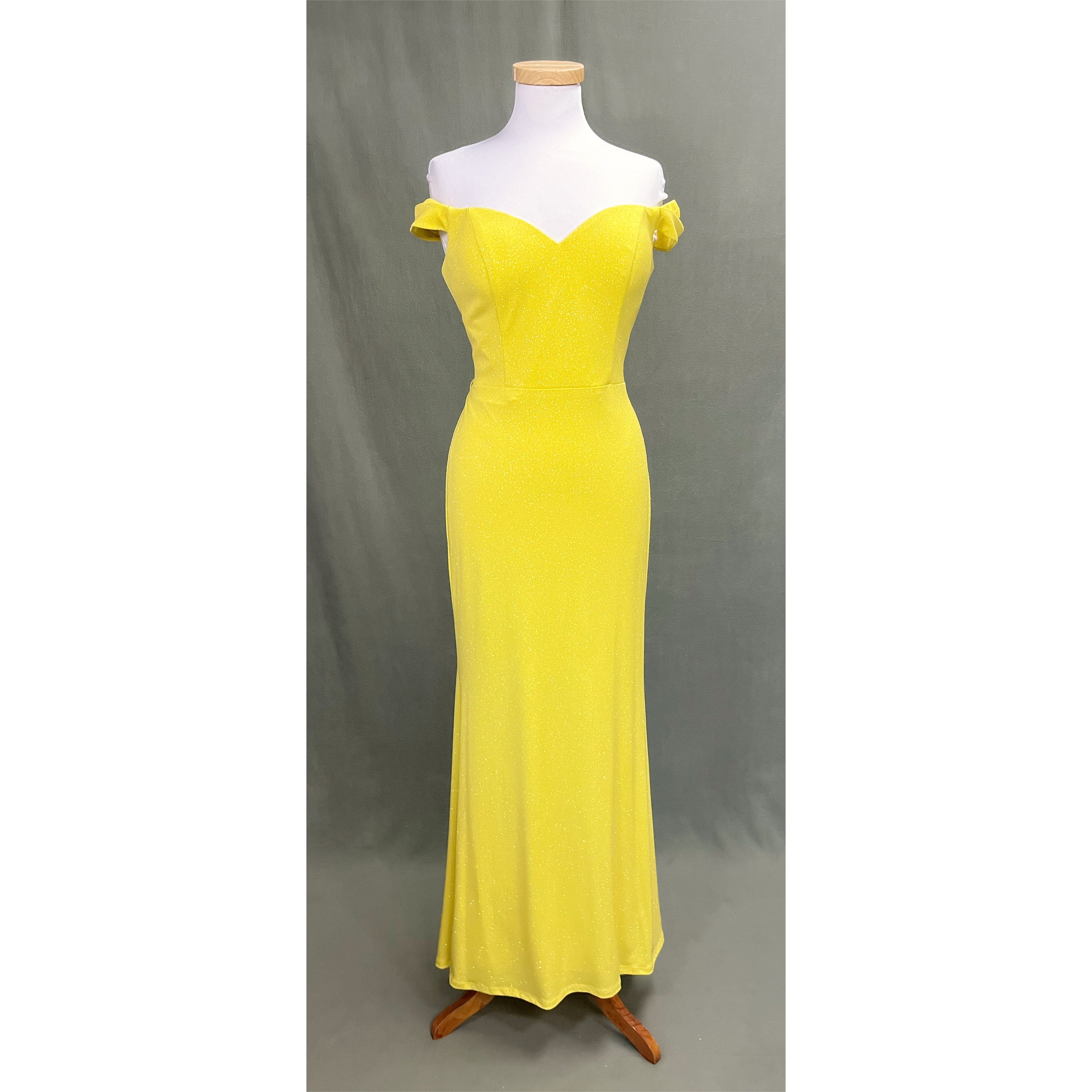 Amari yellow dress, size M