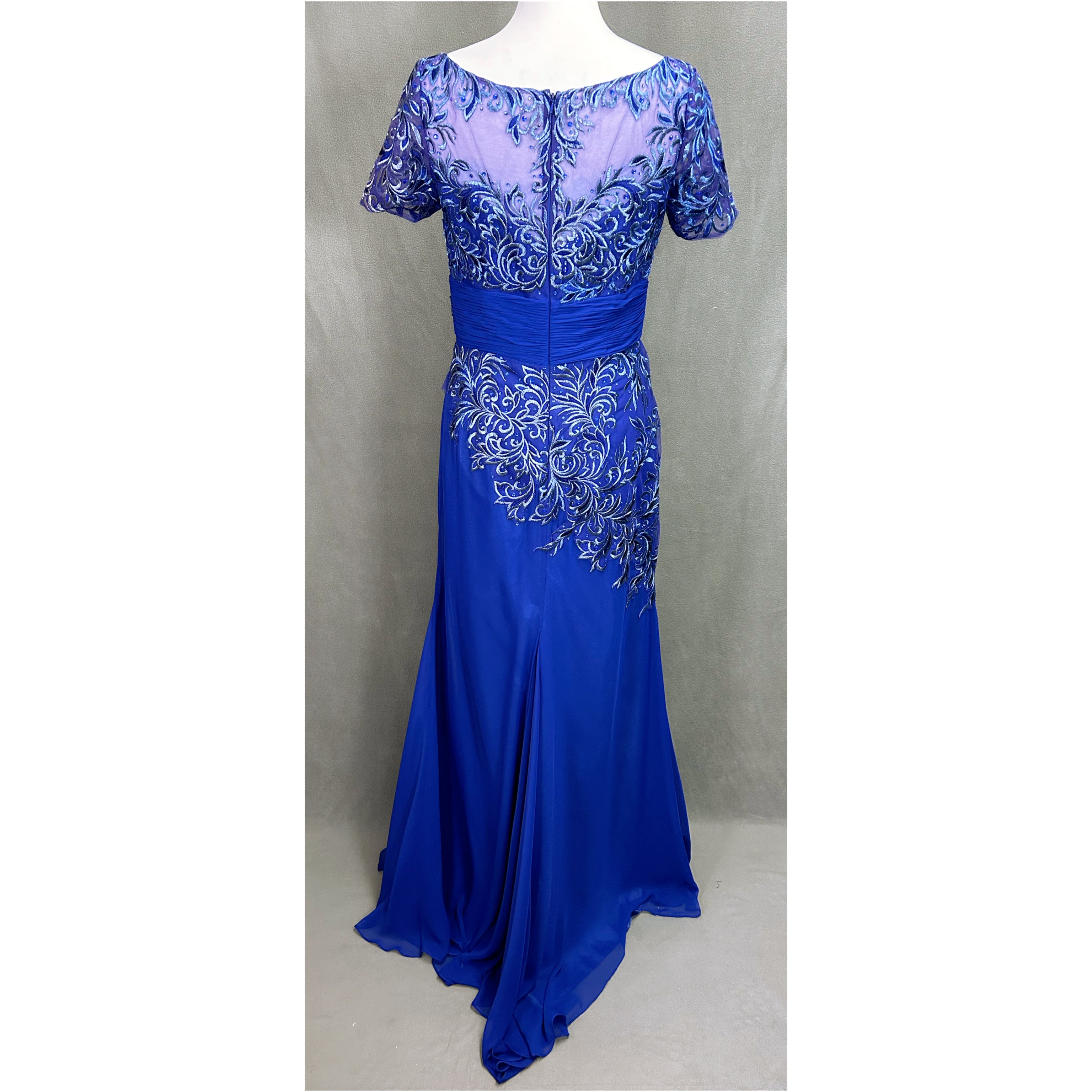Cameron Blake royal blue dress, size 8, NEW WITH TAGS!
