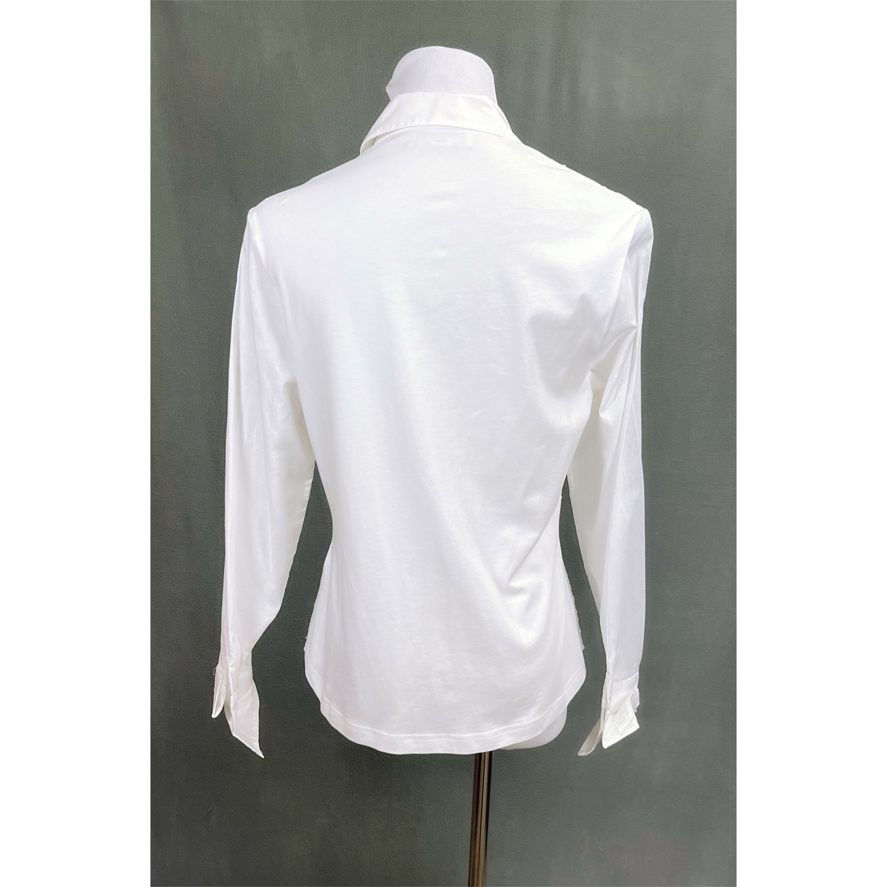 Anne Fontaine white blouse, size M