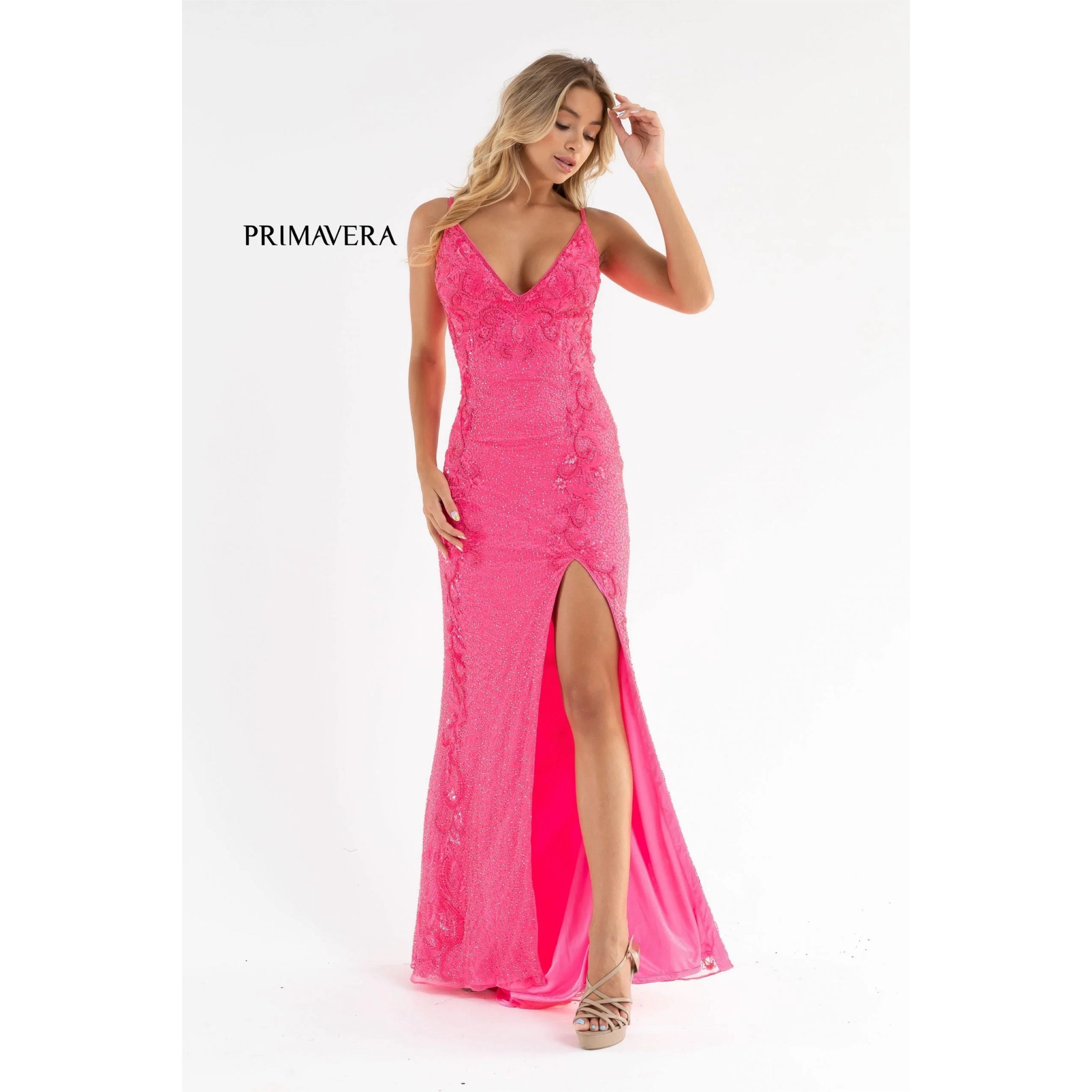 Primavera pink dress, size 12