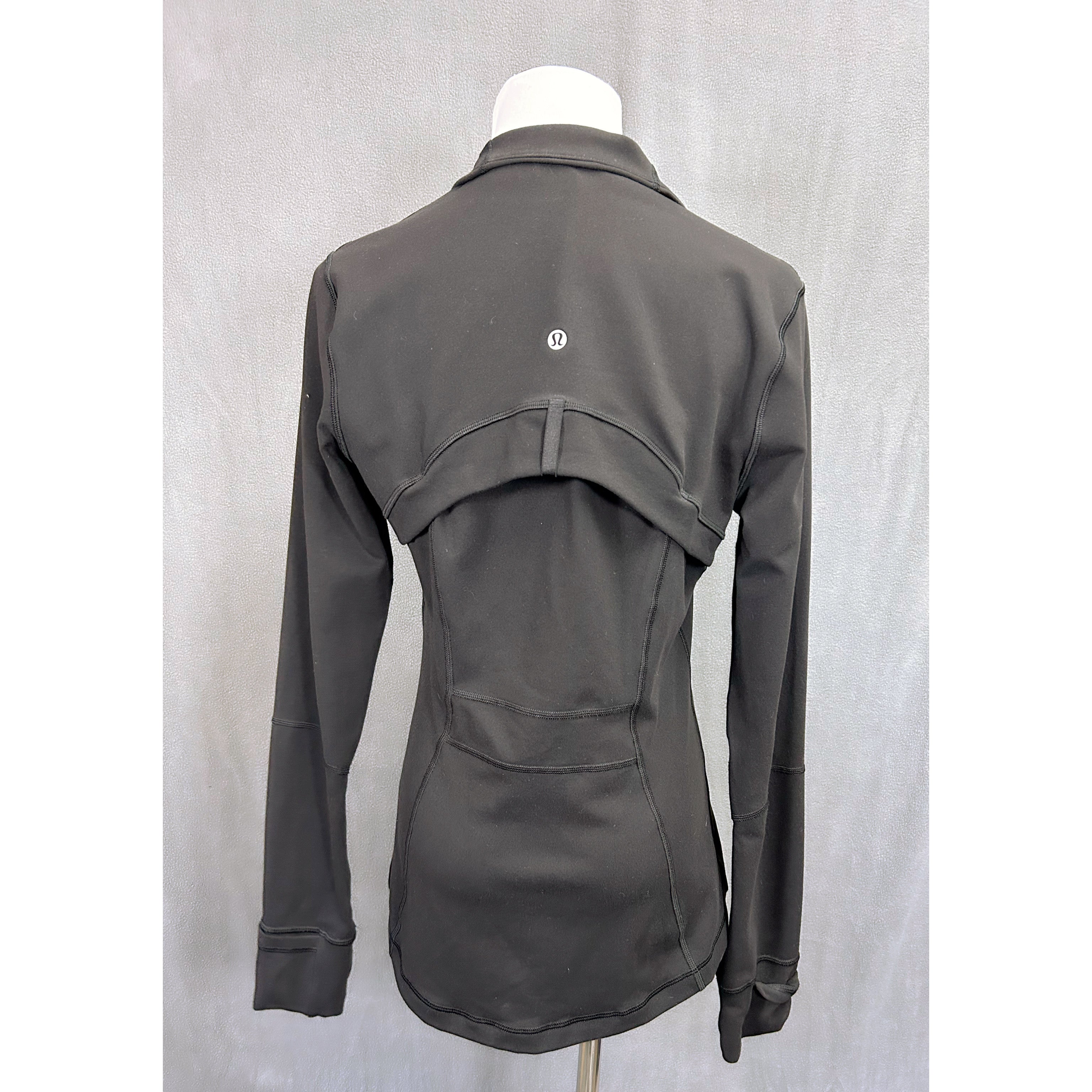 Lululemon black Define jacket, size 8