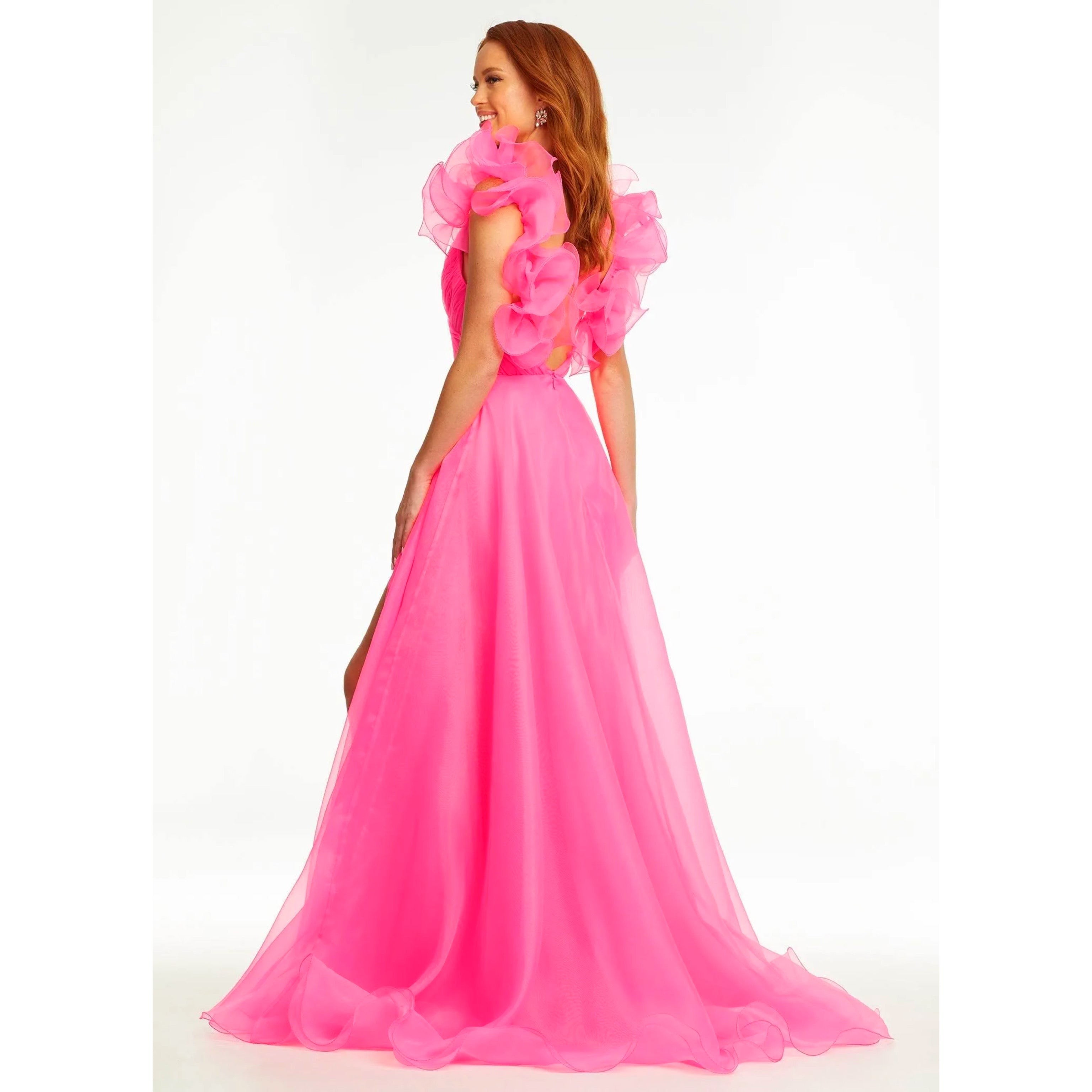 Ashley Lauren hot pink dress, size 4
