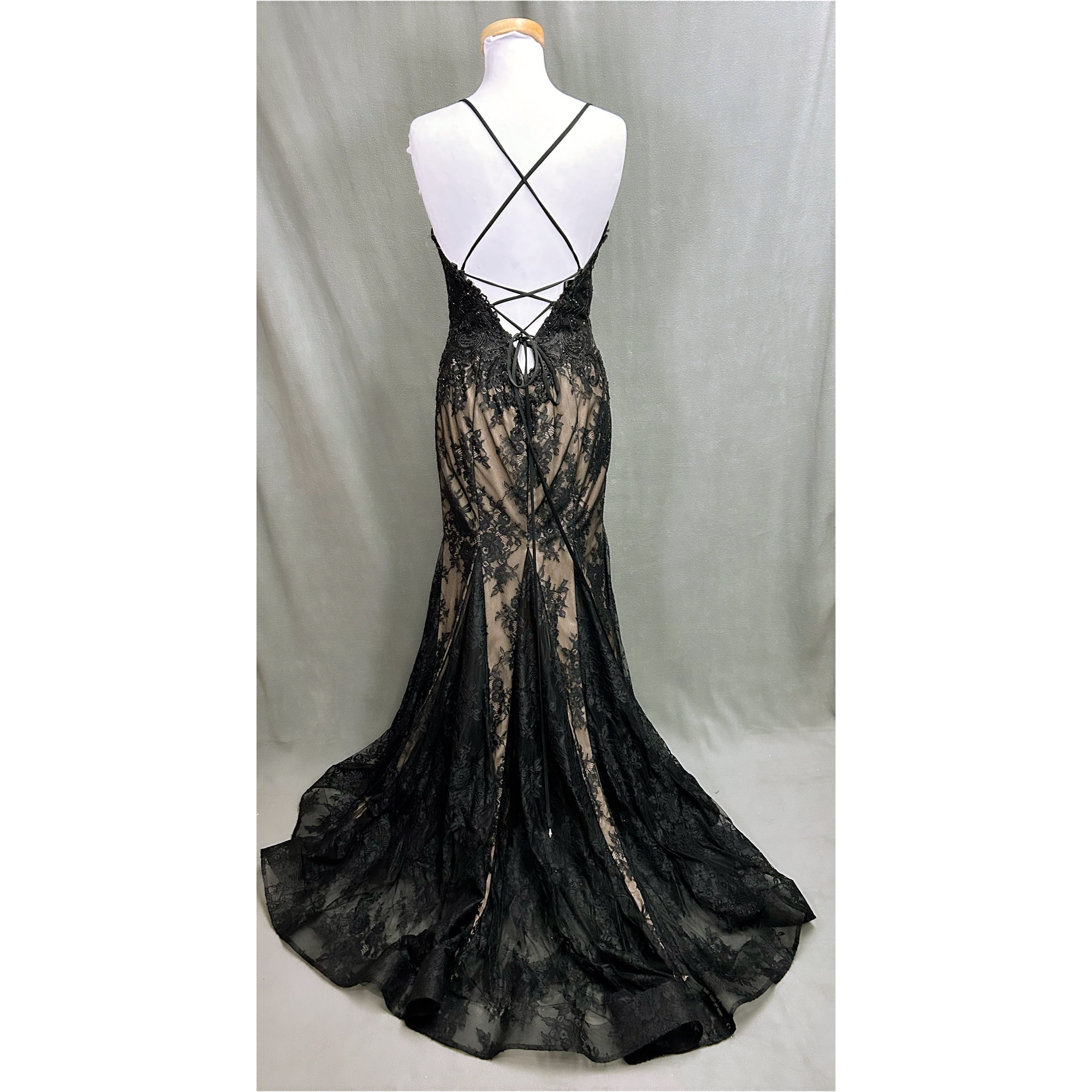 Mori Lee black dress, size 10