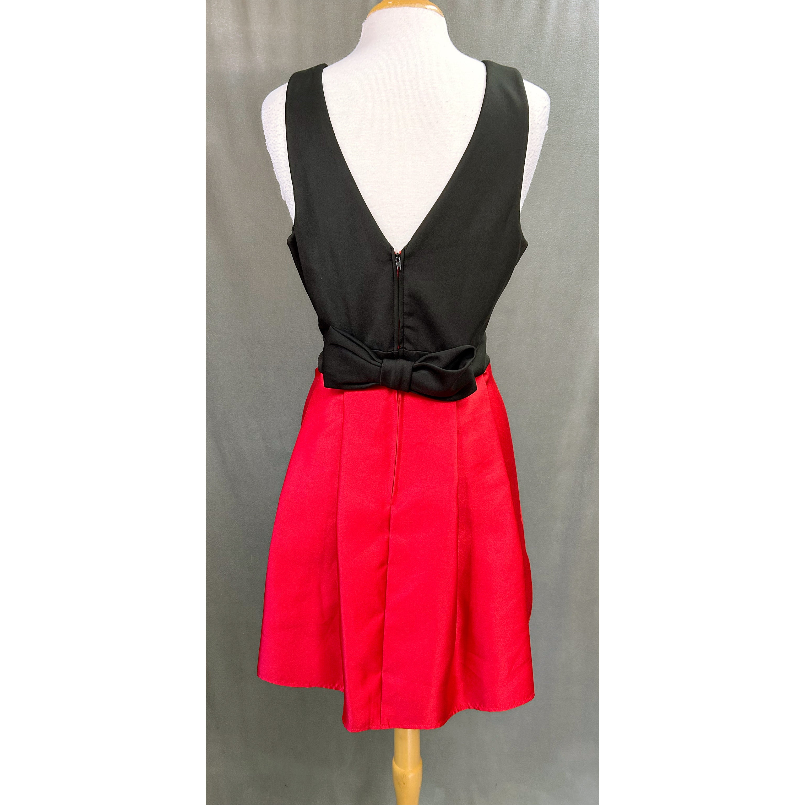 Teeze Me red and black dress, size 15/16