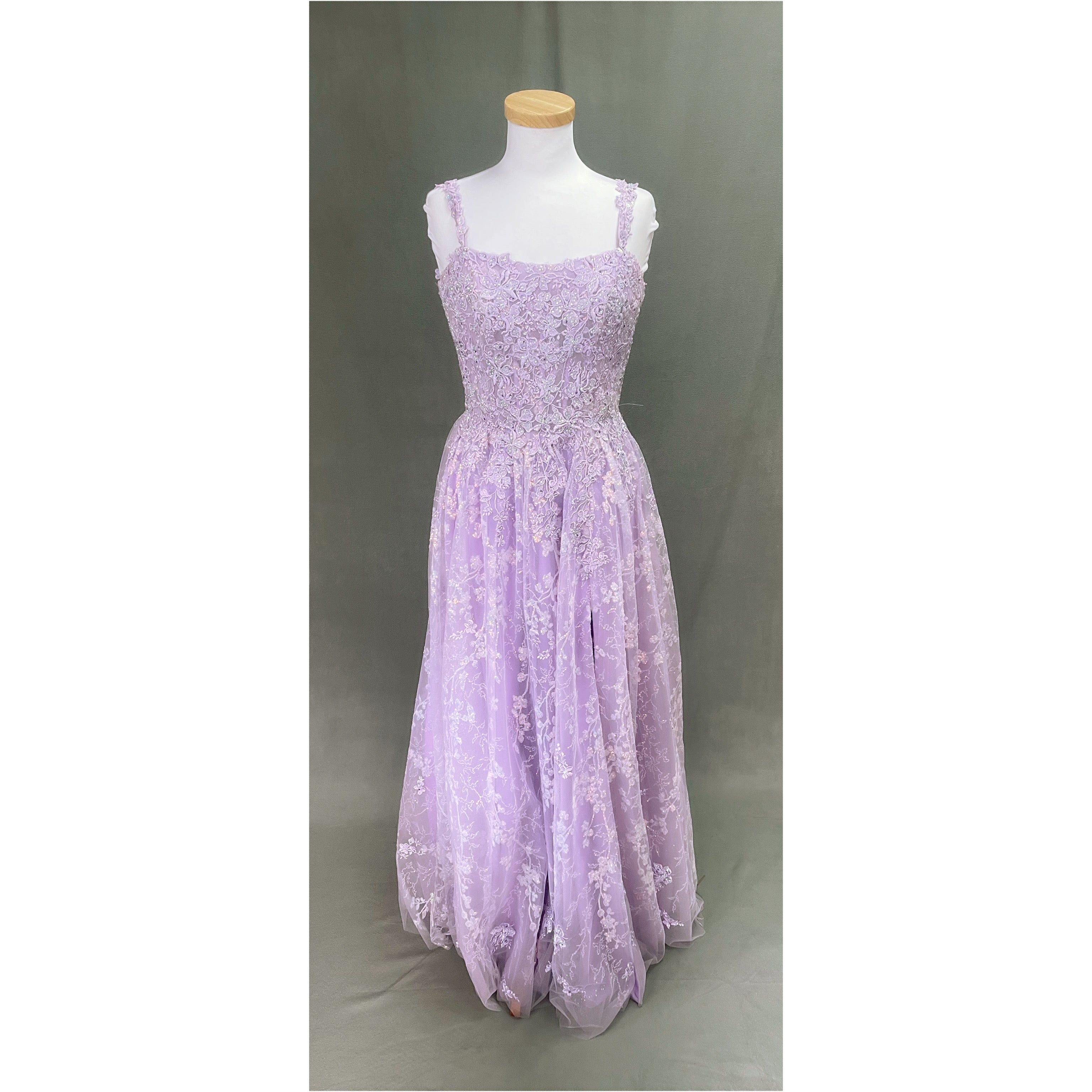 Ella Grace lavender dress, size 8