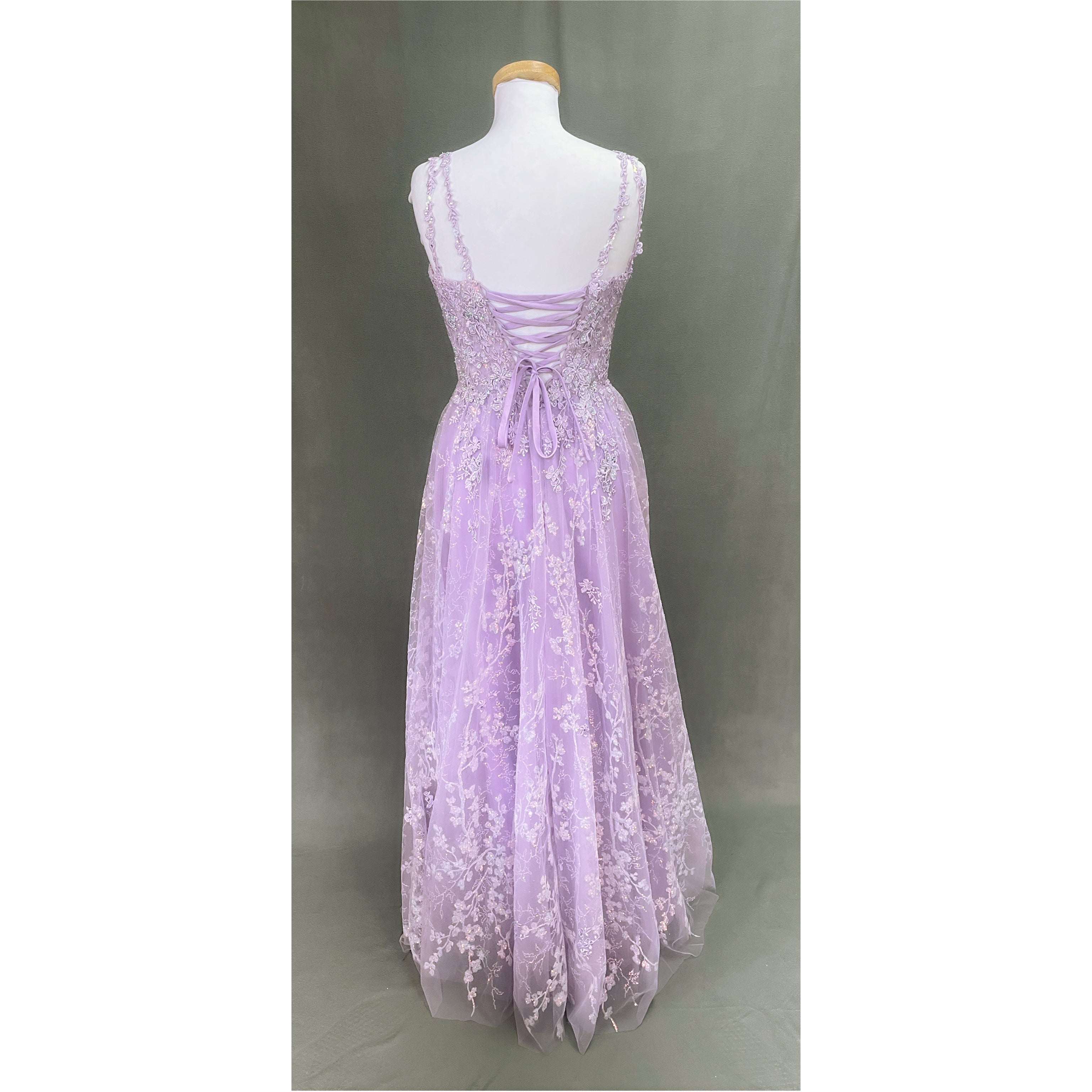Ella Grace lavender dress, size 8