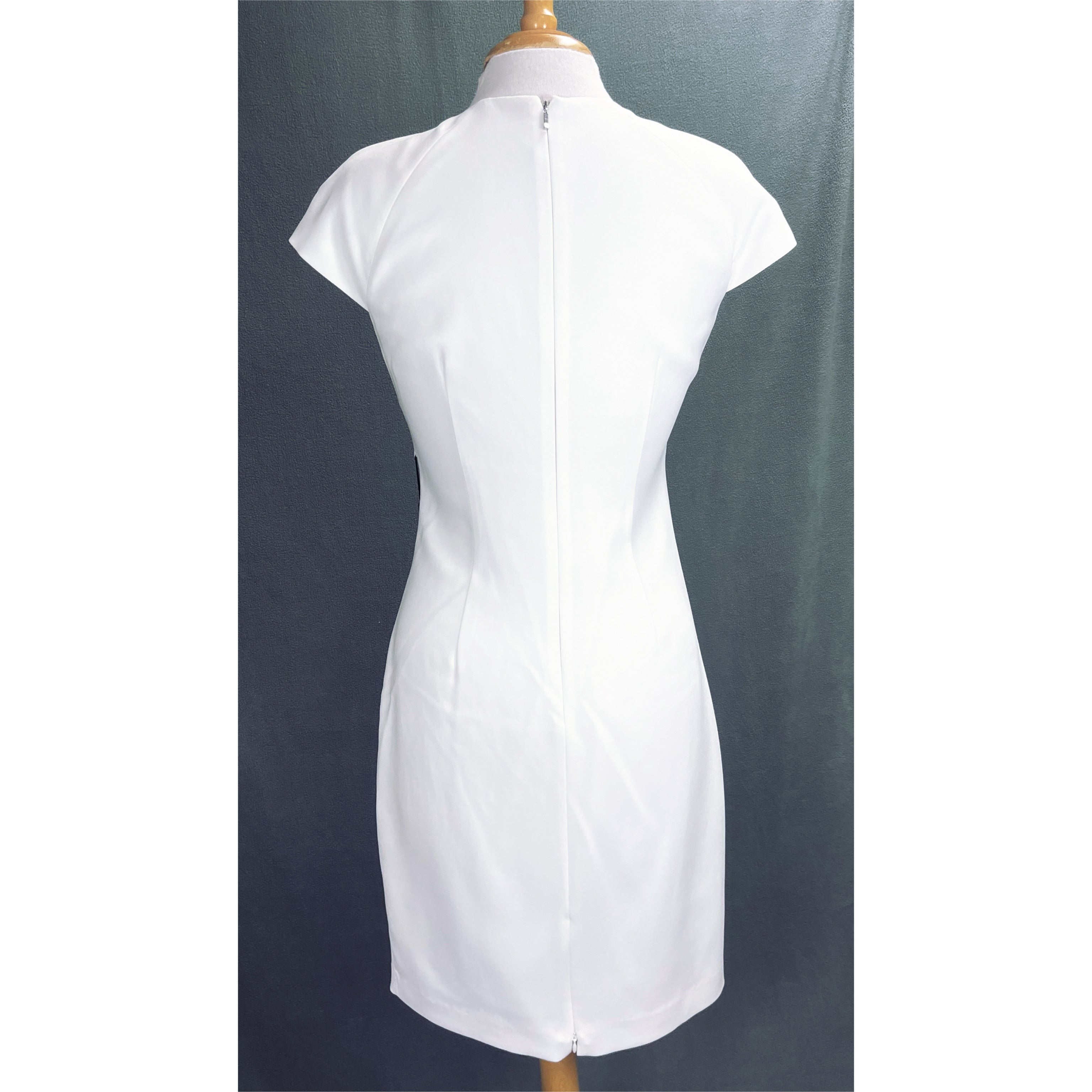 Elie Tahari ivory dress size 8, NEW WITH TAGS!