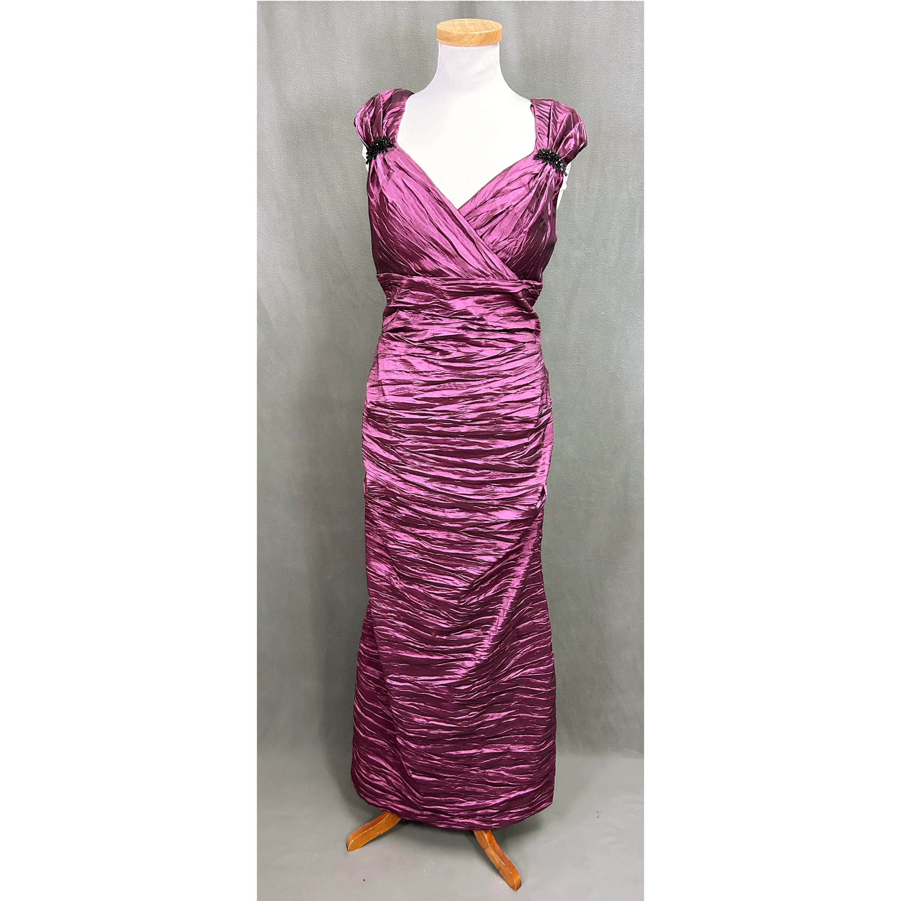Alex Evenings plum dress, sizes 8 & 12, NEW WITH TAGS!