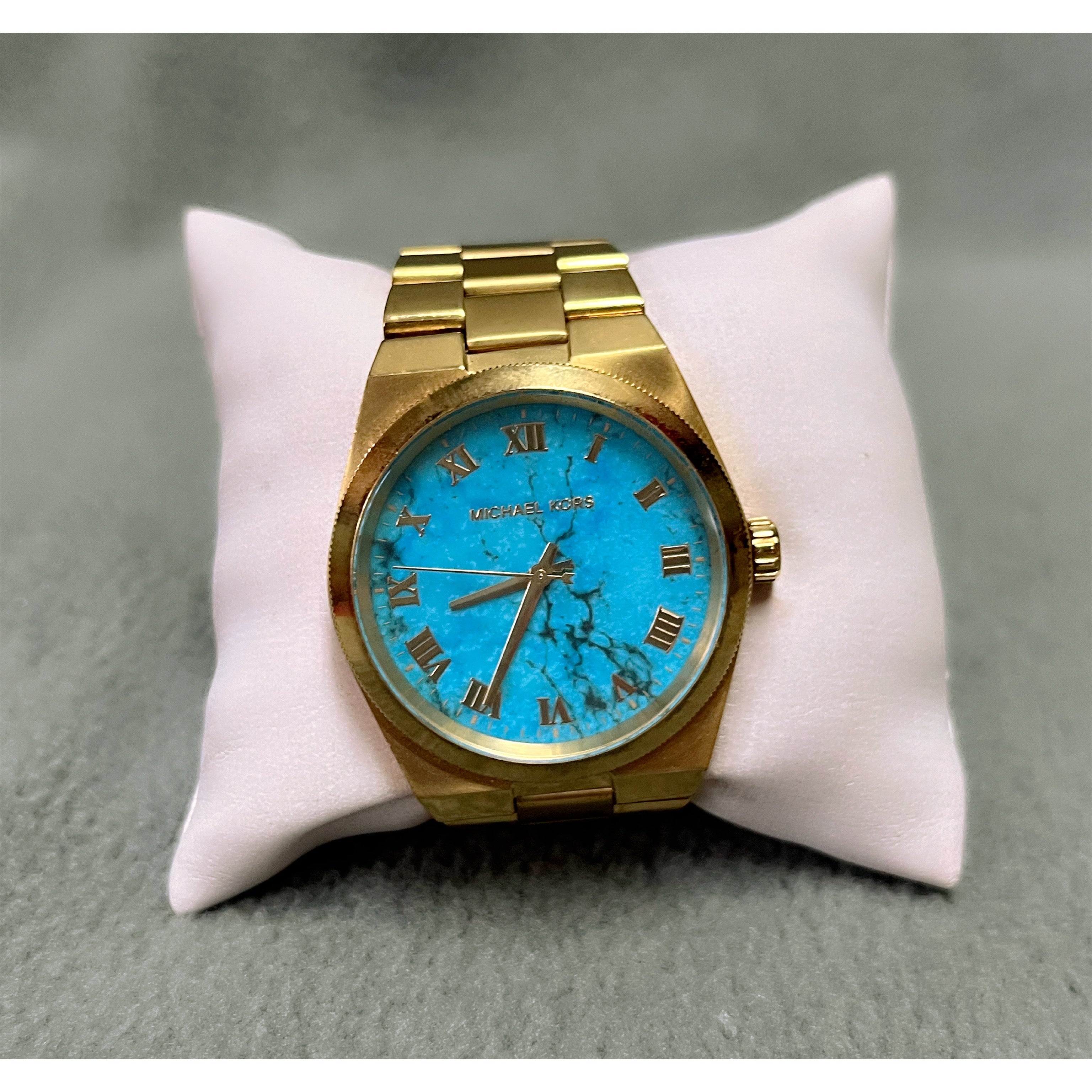 Michael Kors Lennox gold-tone watch
