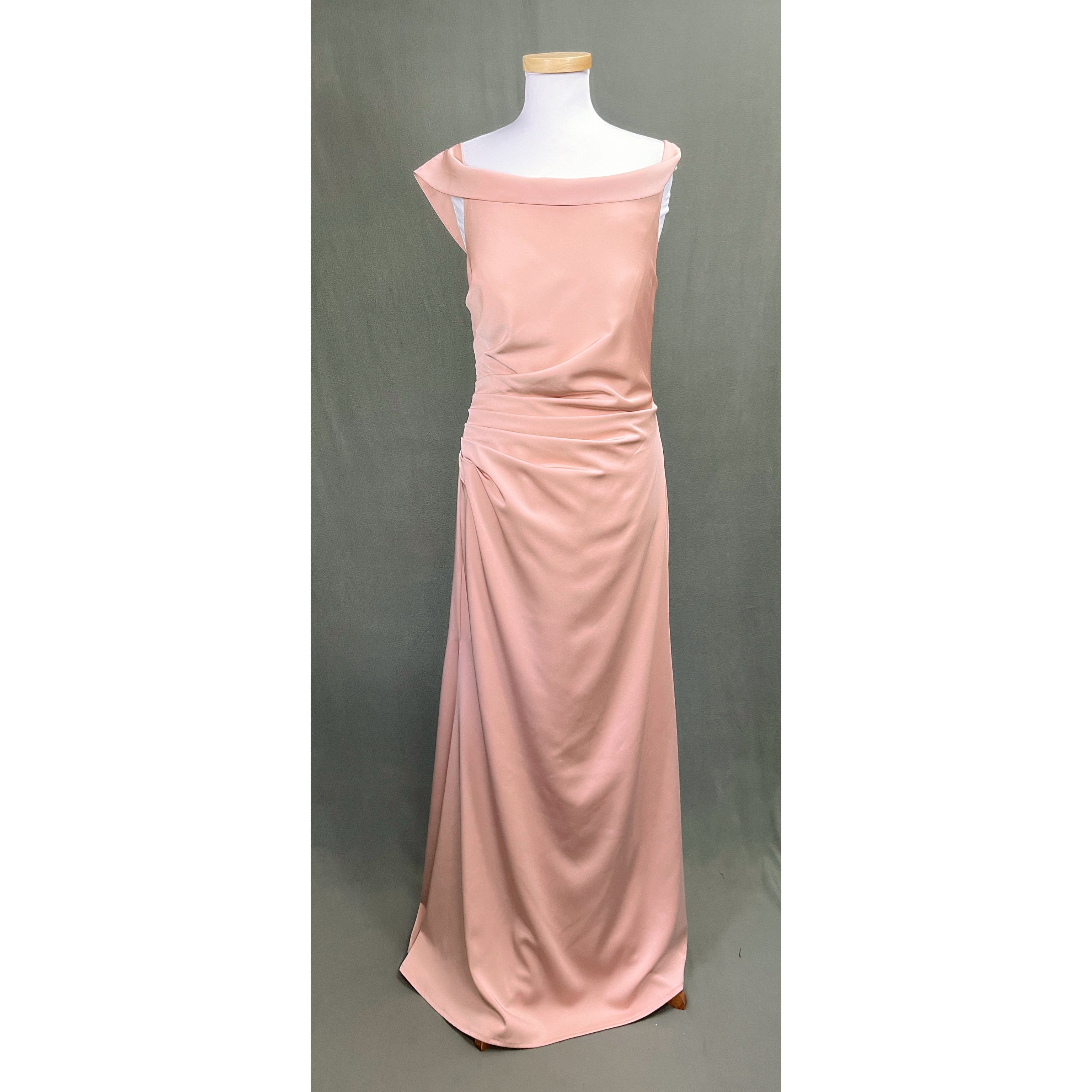 Allure blush dress, size 16