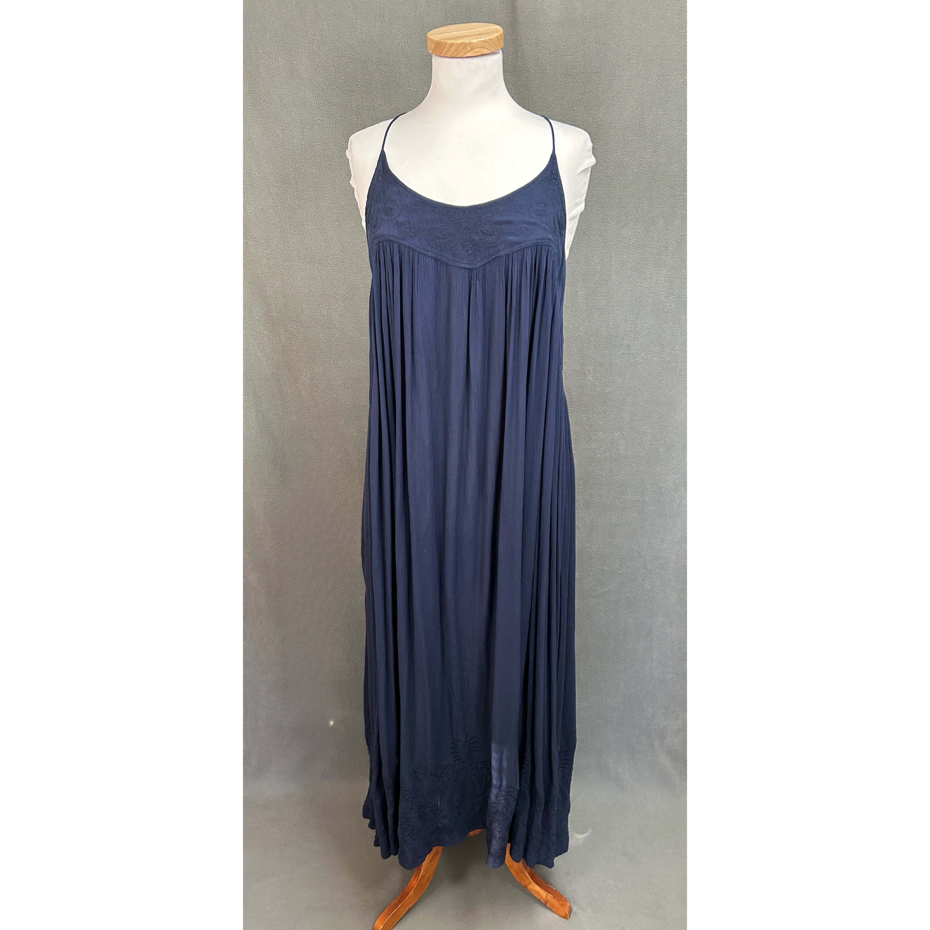 Free People navy dress, size S, NEW WITH TAGS!