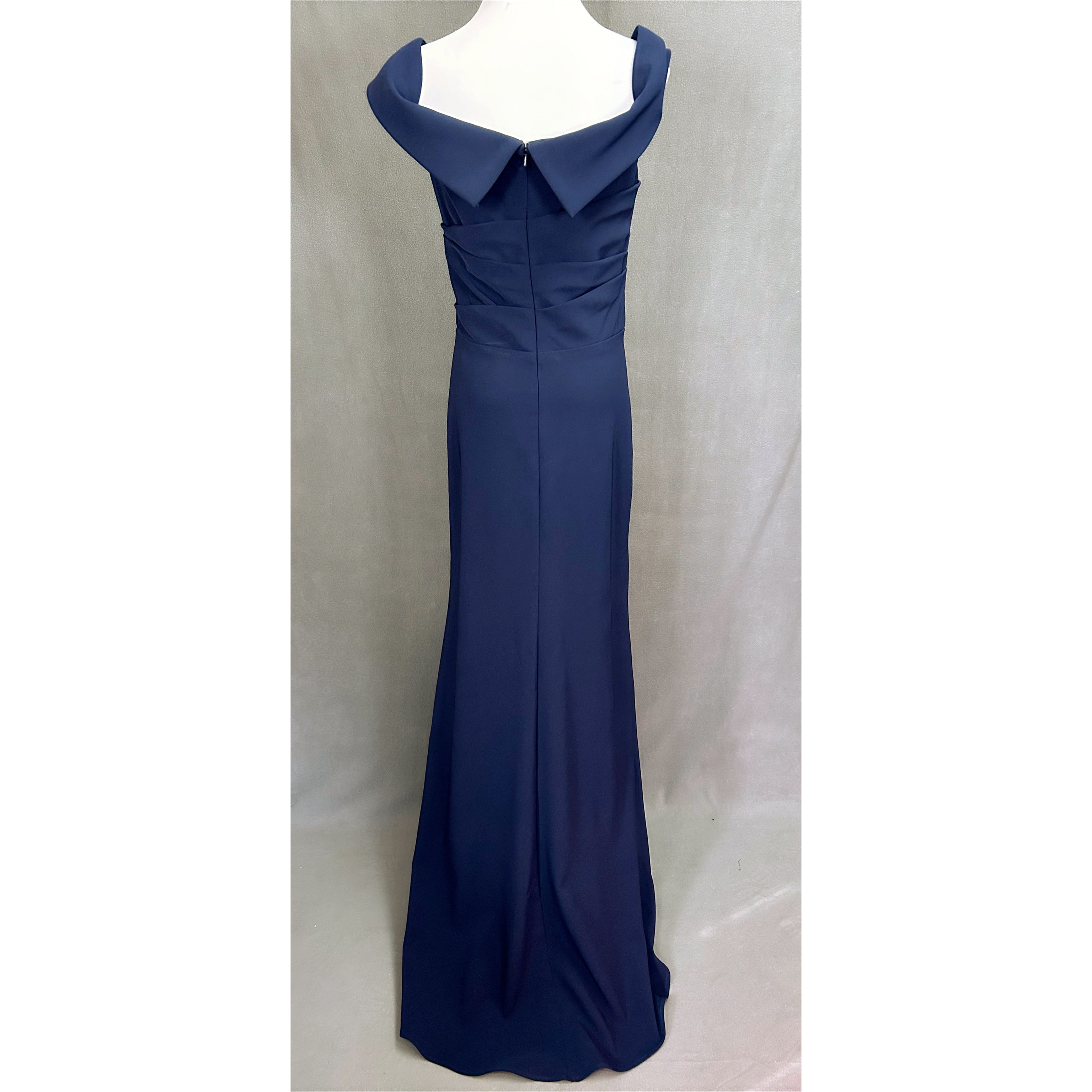 MGNY navy dress, size 6, NEW WITH TAGS!