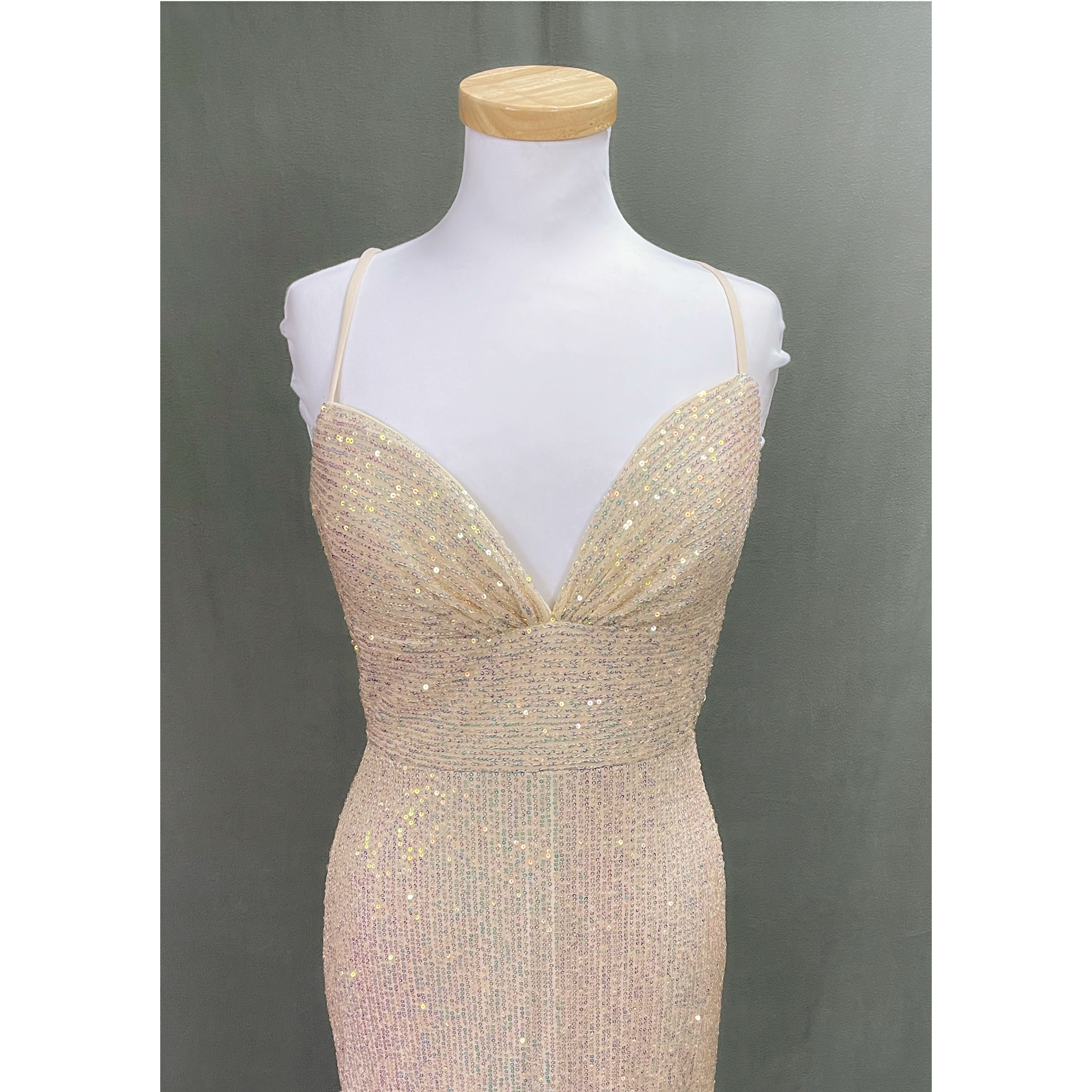 The Secret Dress champagne sequin dress, sizes 4 & 10, BRAND NEW WITH TAGS!