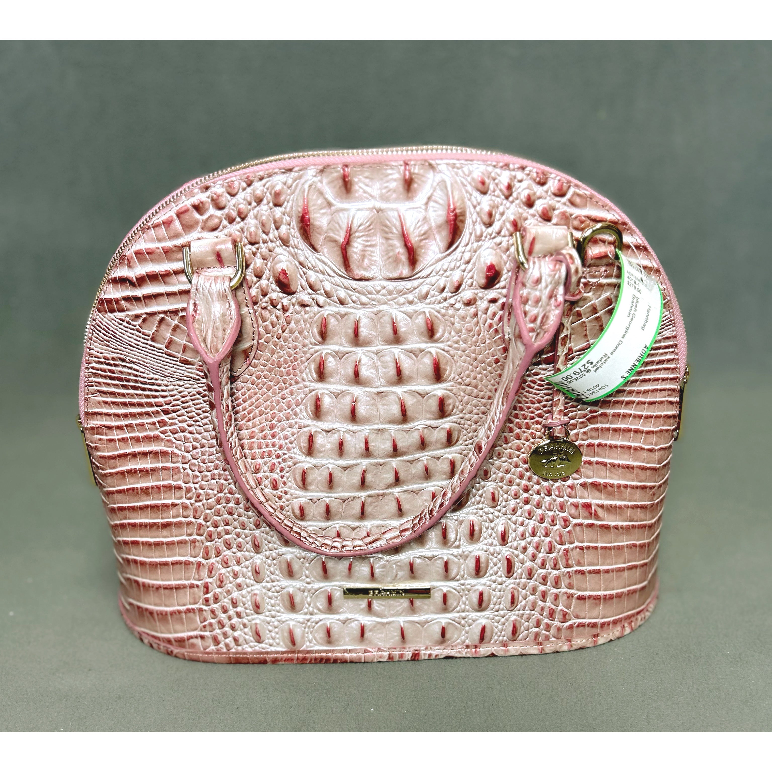 Brahmin blush pink Georgia Dome satchel, BRAND NEW without tags!