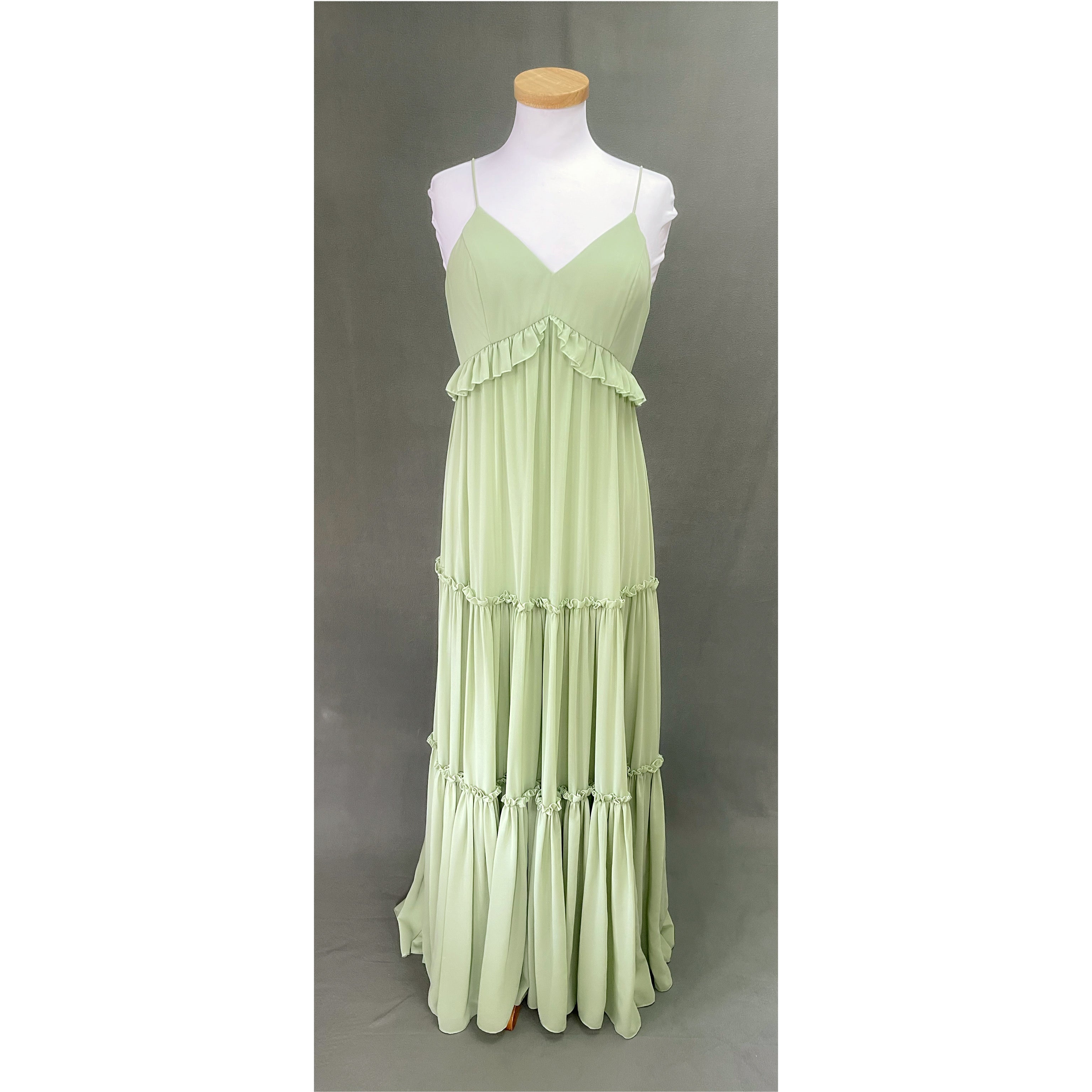 Sage dress, size 8
