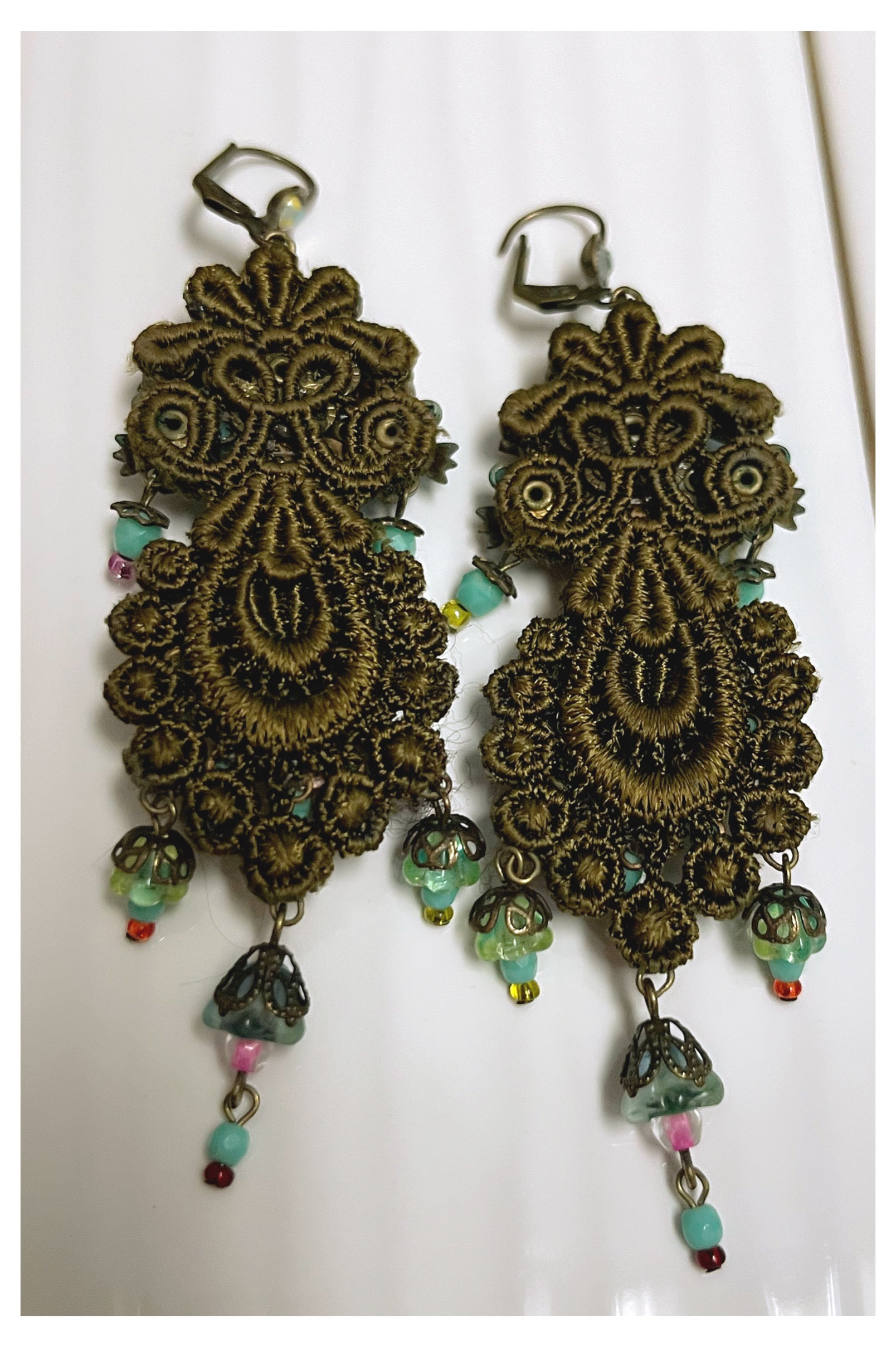 Michal Negrin multi-color earrings, BRAND NEW!