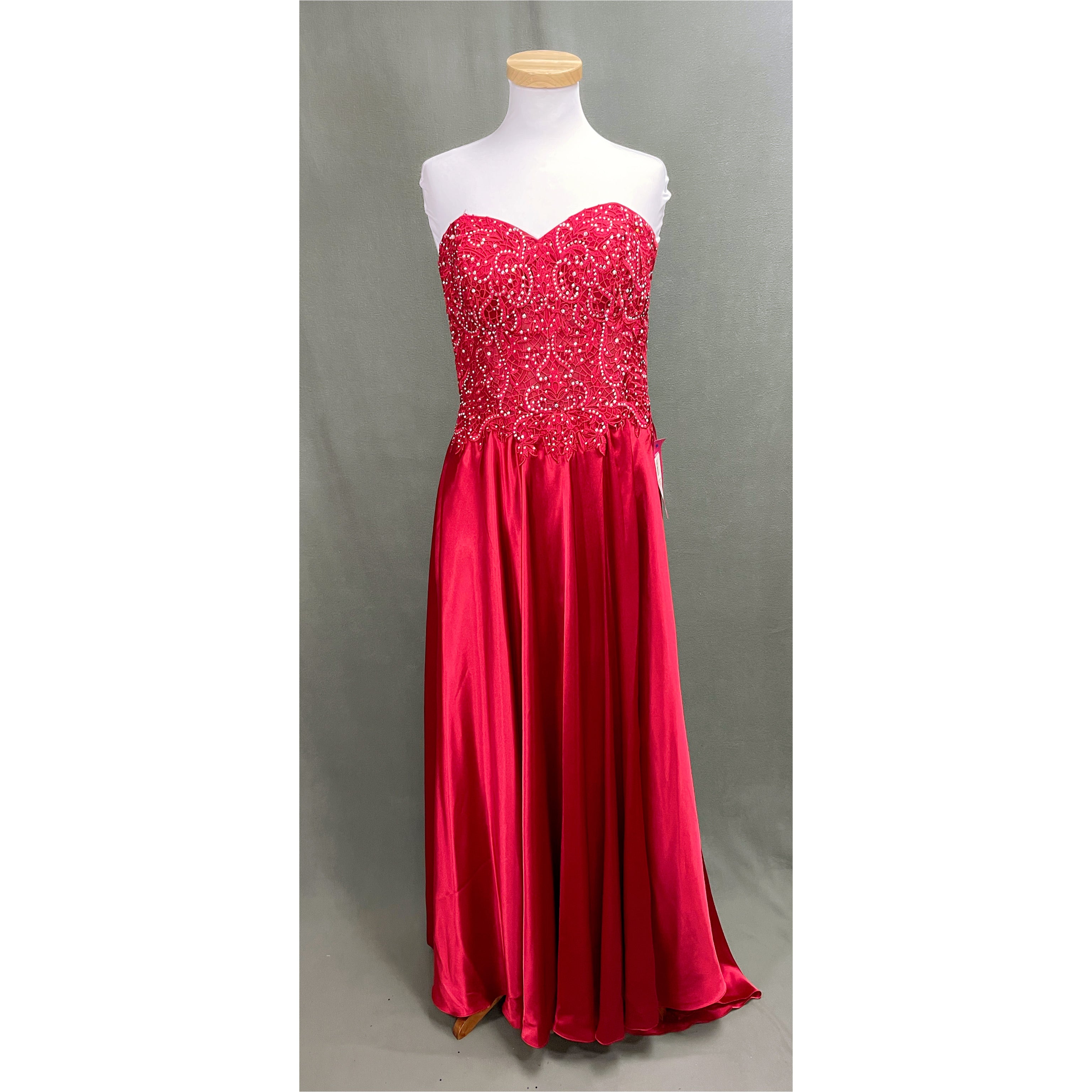 Blondie Nites red dress, size 13, NEW WITH TAGS!