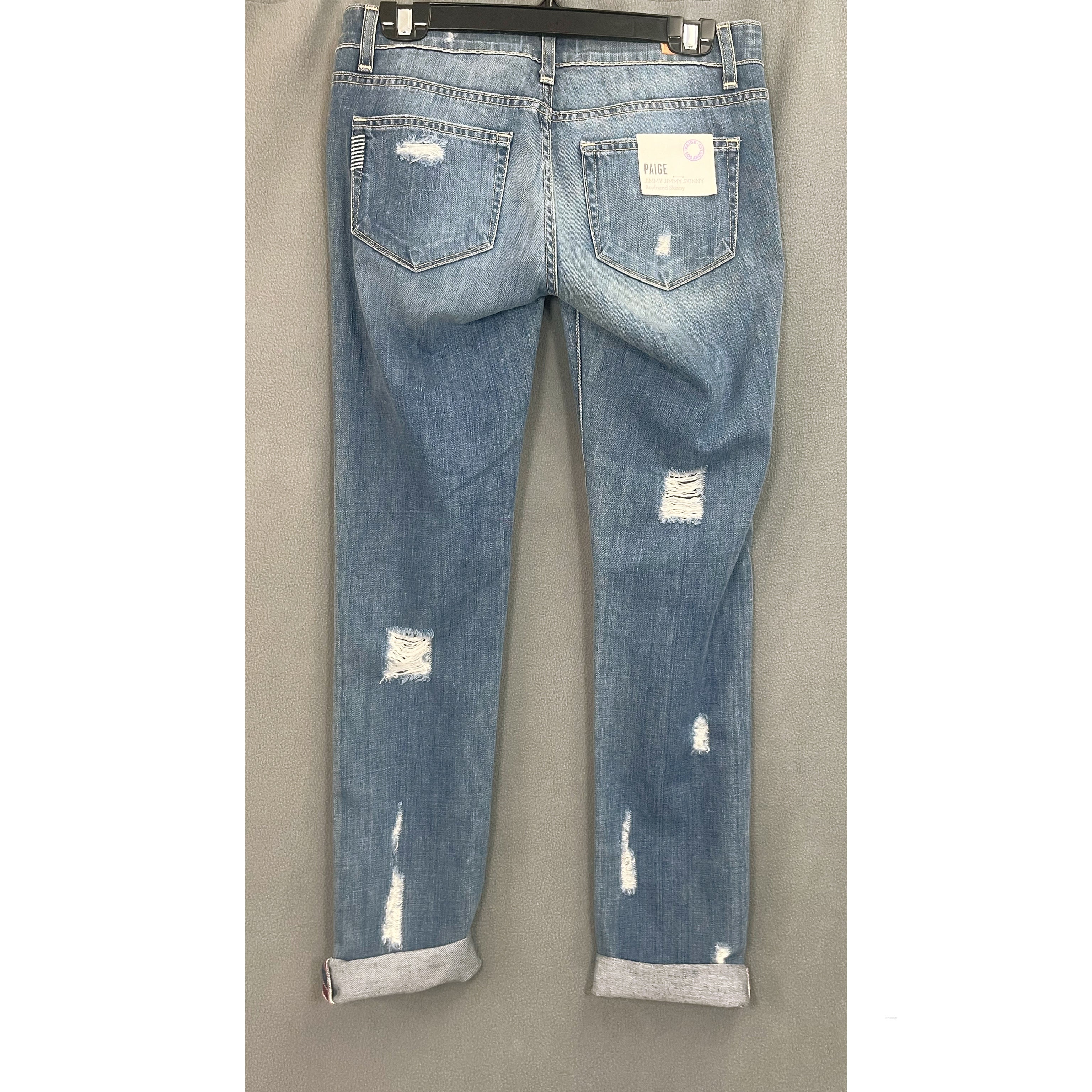 Paige Jimmy Jimmy Riley Destructed jeans, size 24, NEW WITH TAGS!