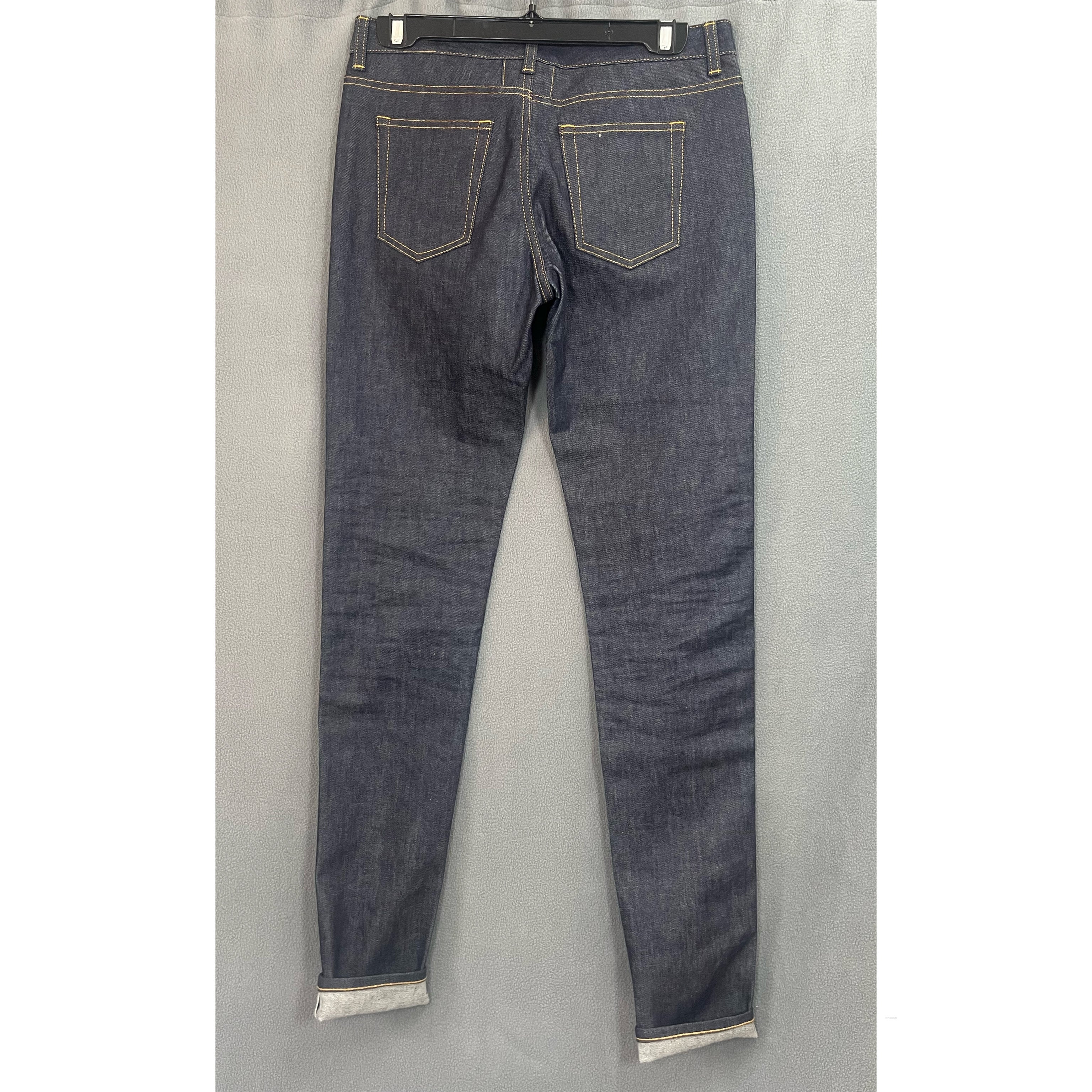 Saint Laurent dark selvedge denim jeans, size 30, LIKE NEW!