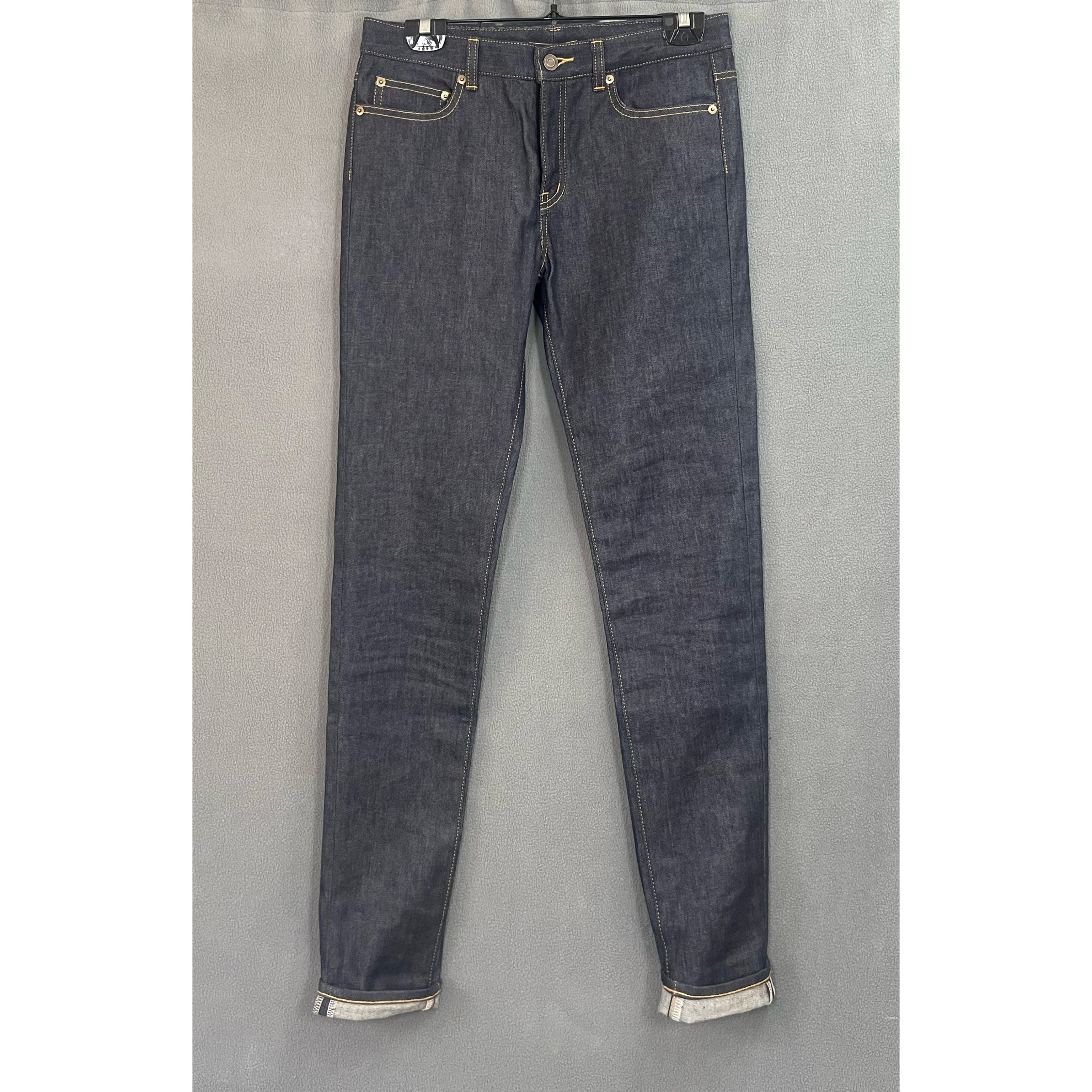 Saint Laurent dark selvedge denim jeans, size 30, LIKE NEW!