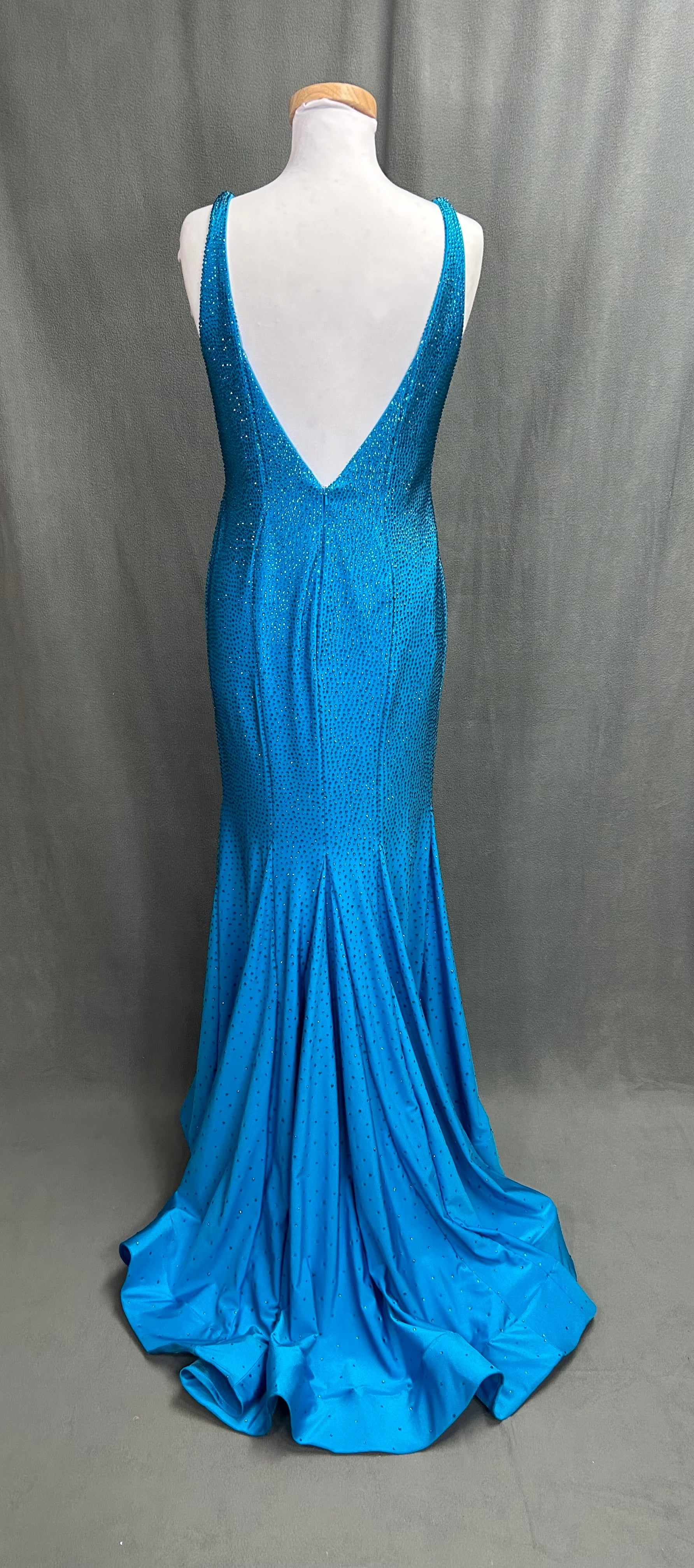 Sherri Hill blue dress, size 10