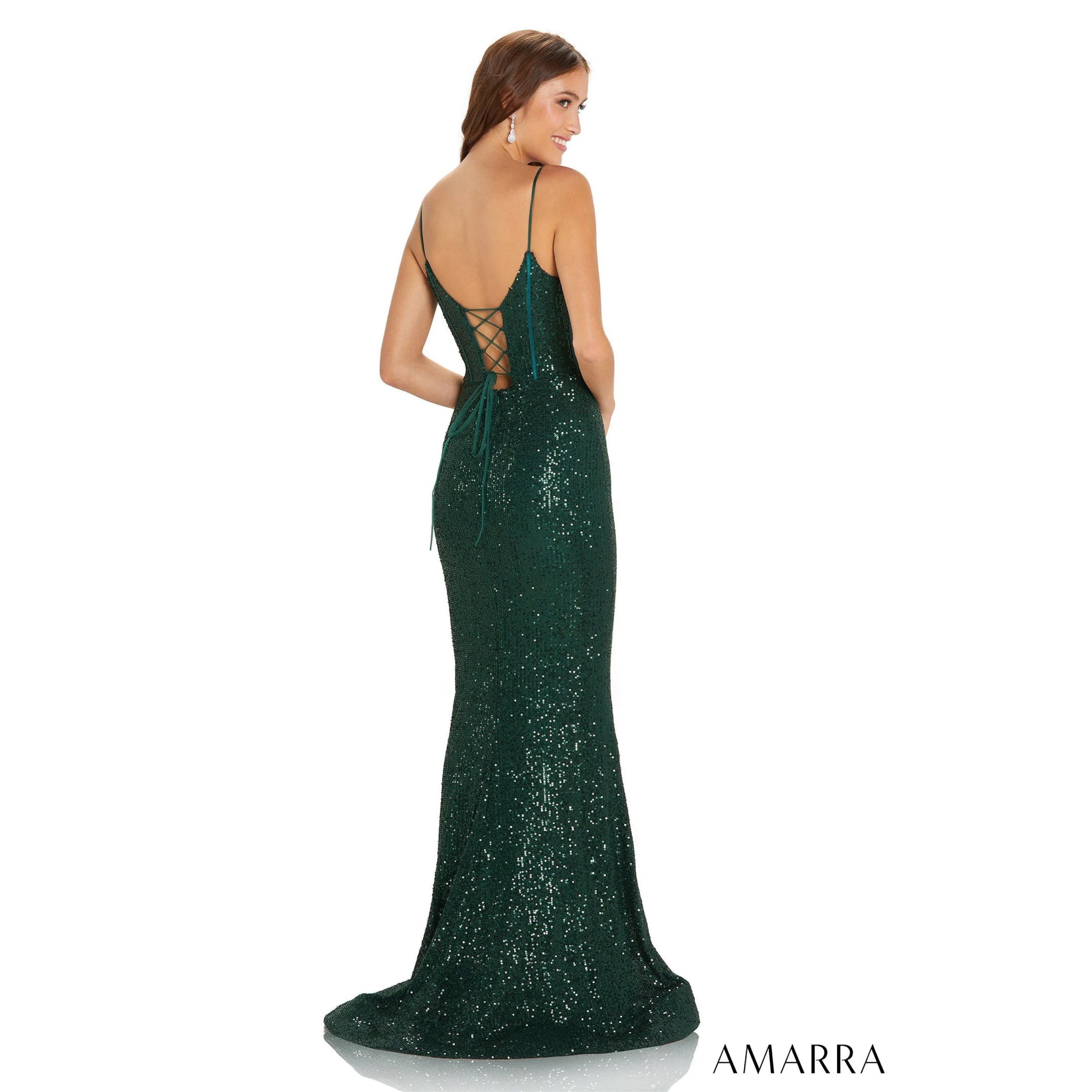 Amarra emerald dress, size 14