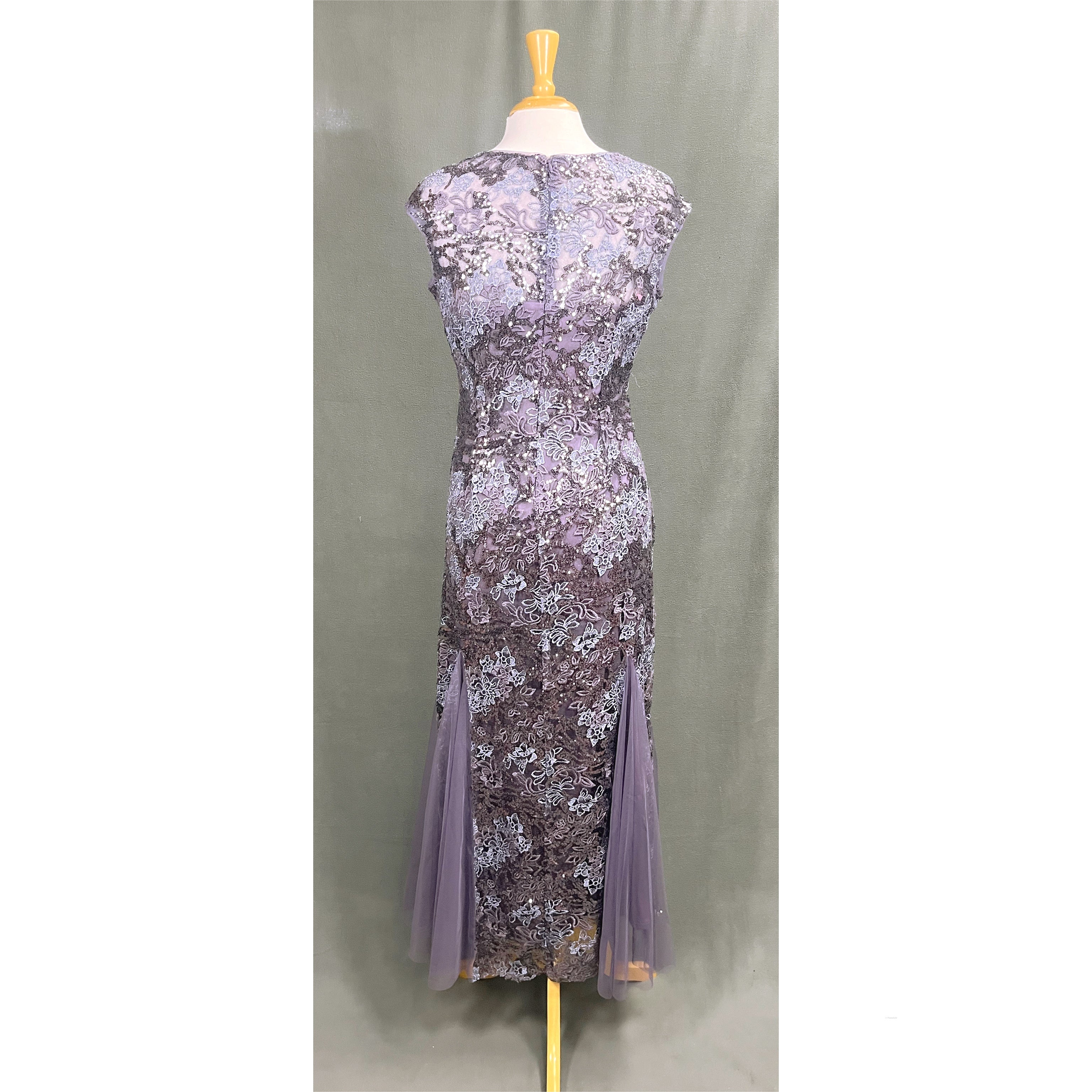 Alex Evenings lavender dress, size 12P