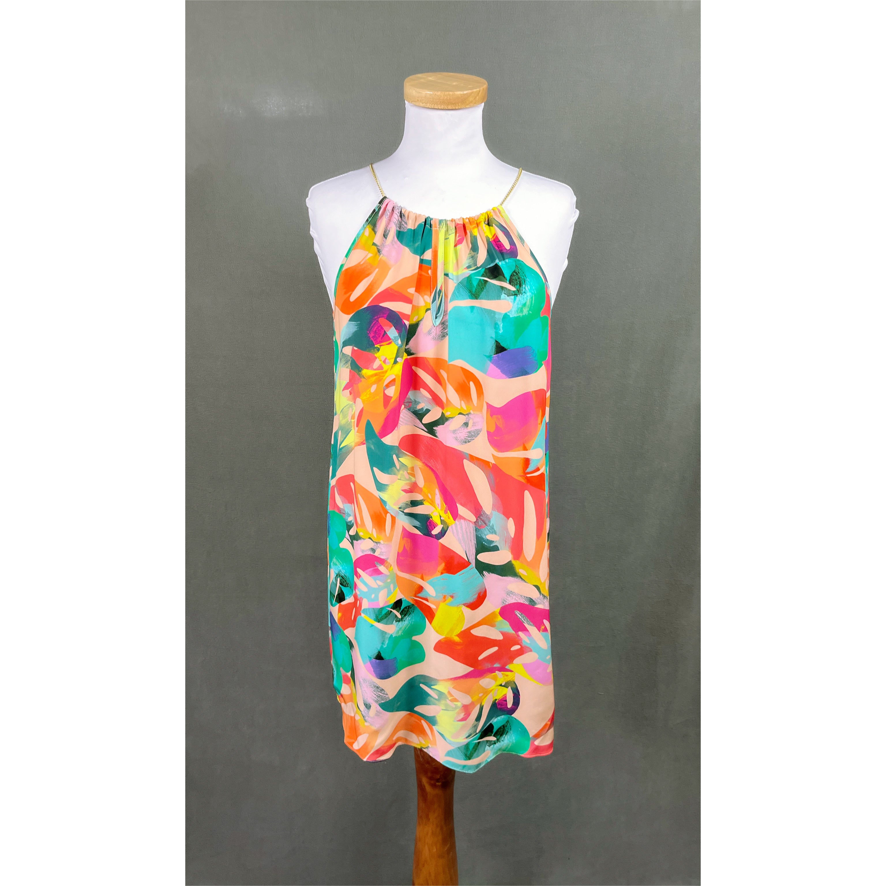 Amanda Uprichard tropical print dress, size M