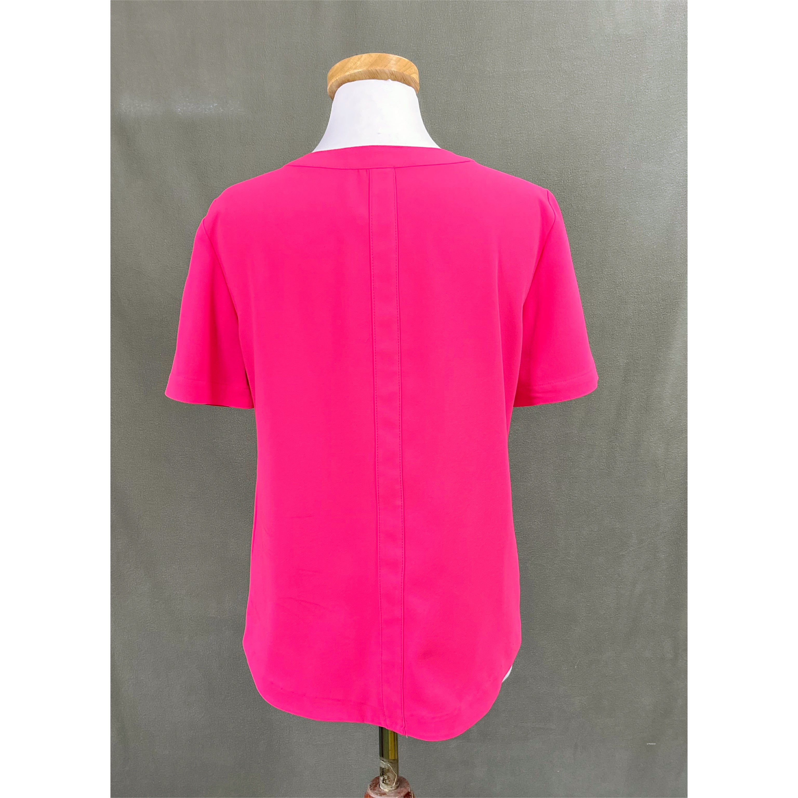 Trina Turk hot pink blouse, size S, NEW WITH TAGS!