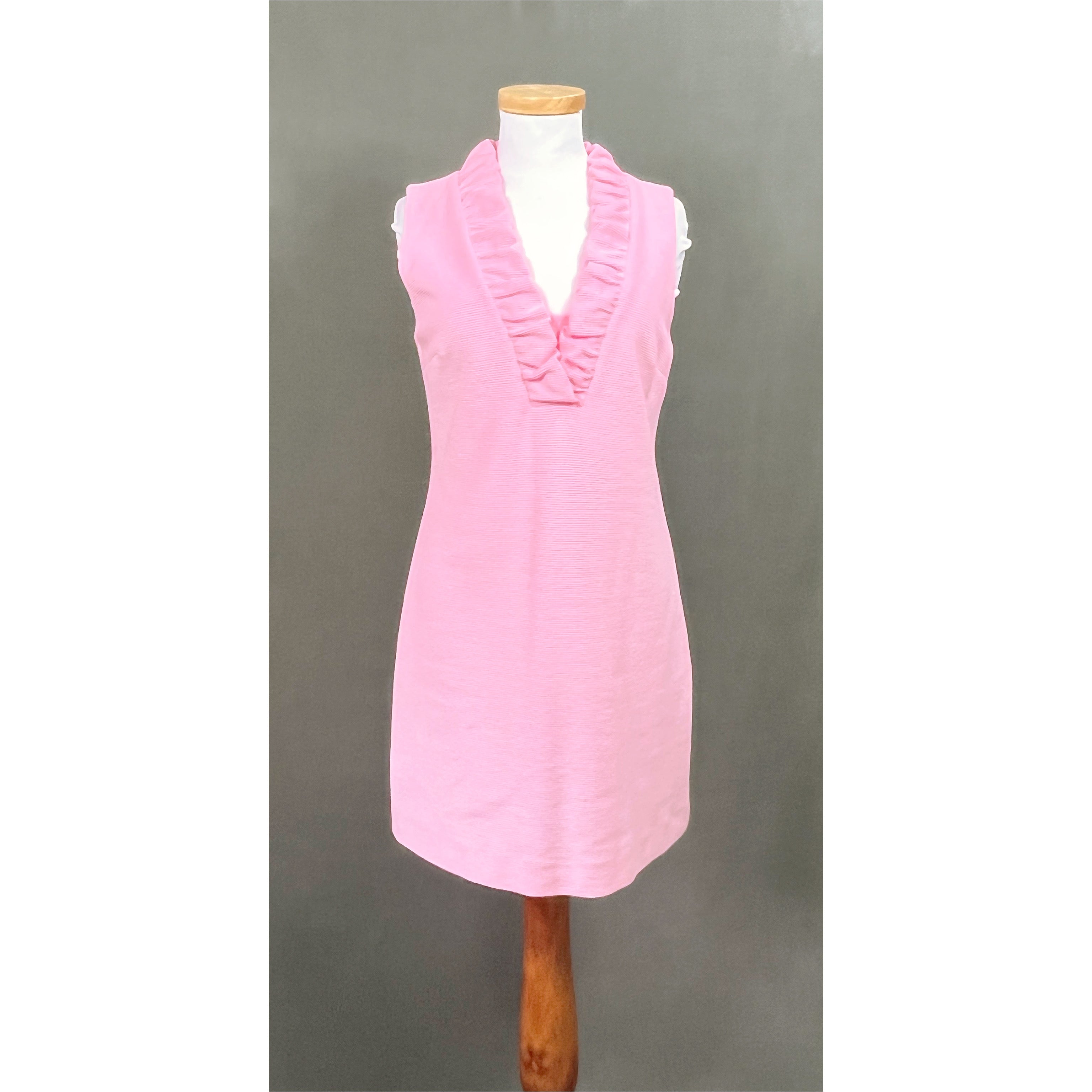 Lilly Pulitzer pink stripe Tisbury Shift dress, size M