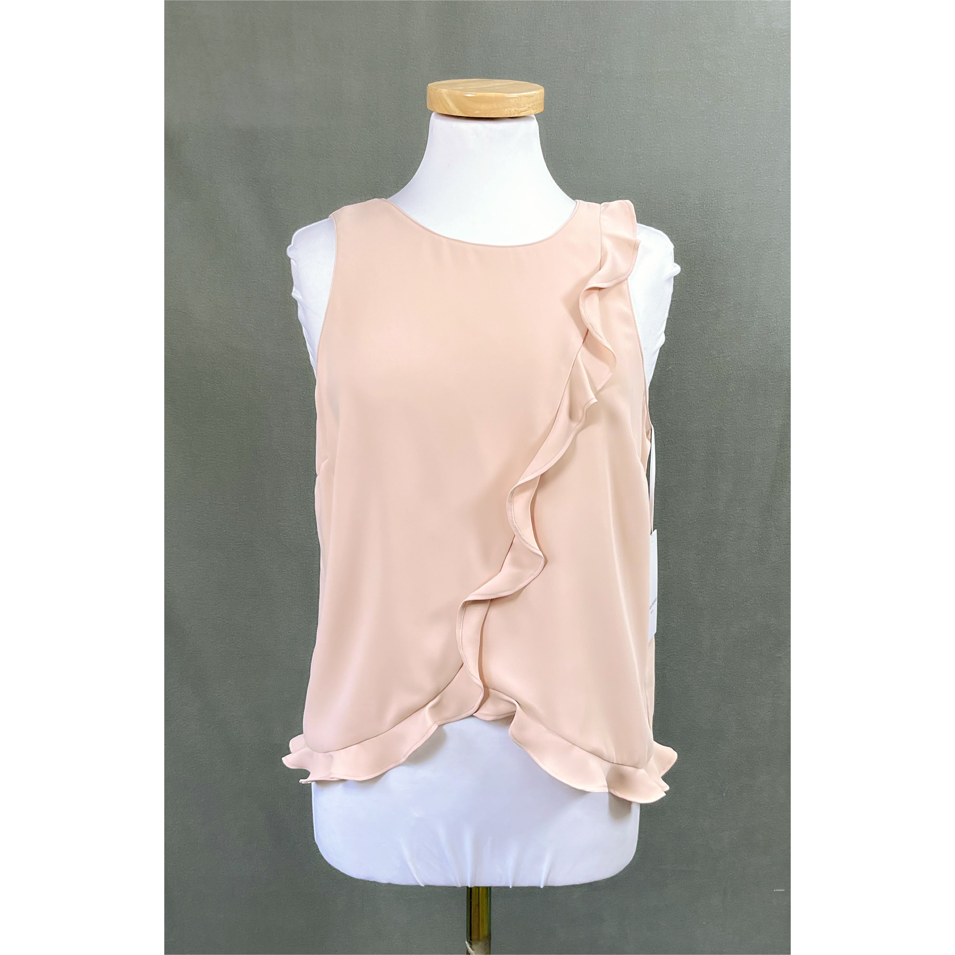 Amanda Uprichard blush blouse, size S, NEW WITH TAGS!