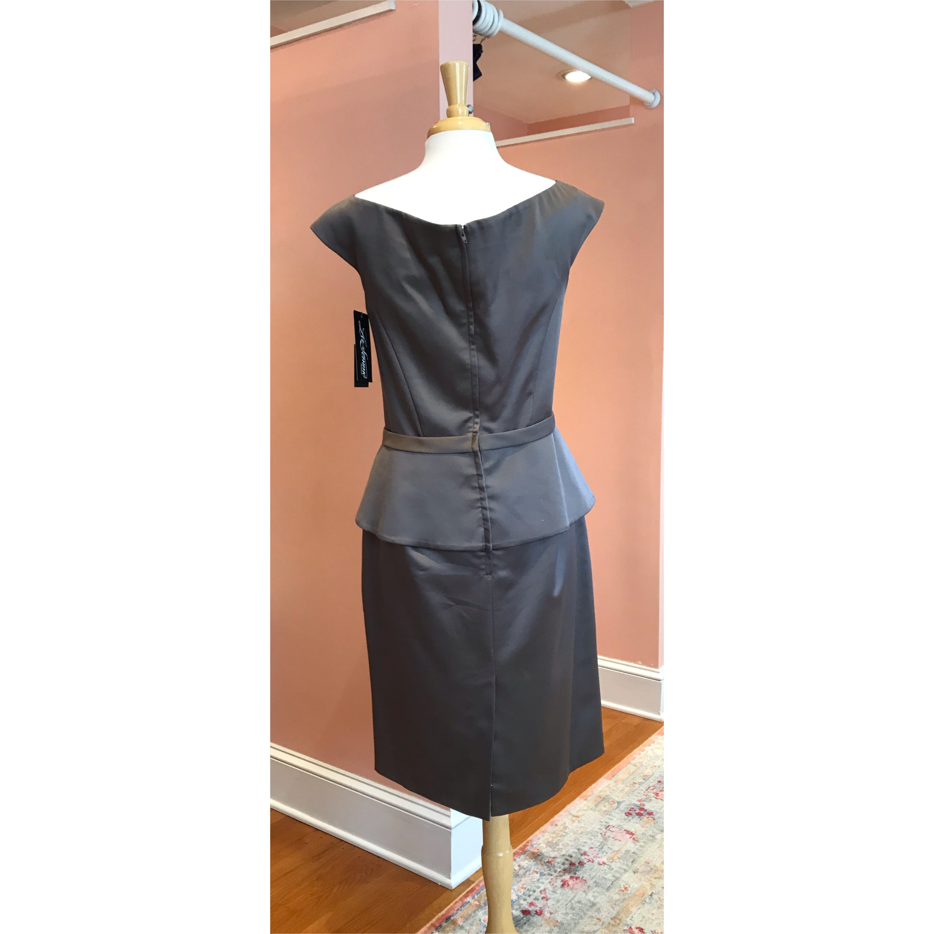 La Femme mocha dress, size 12, NEW WITH TAGS!
